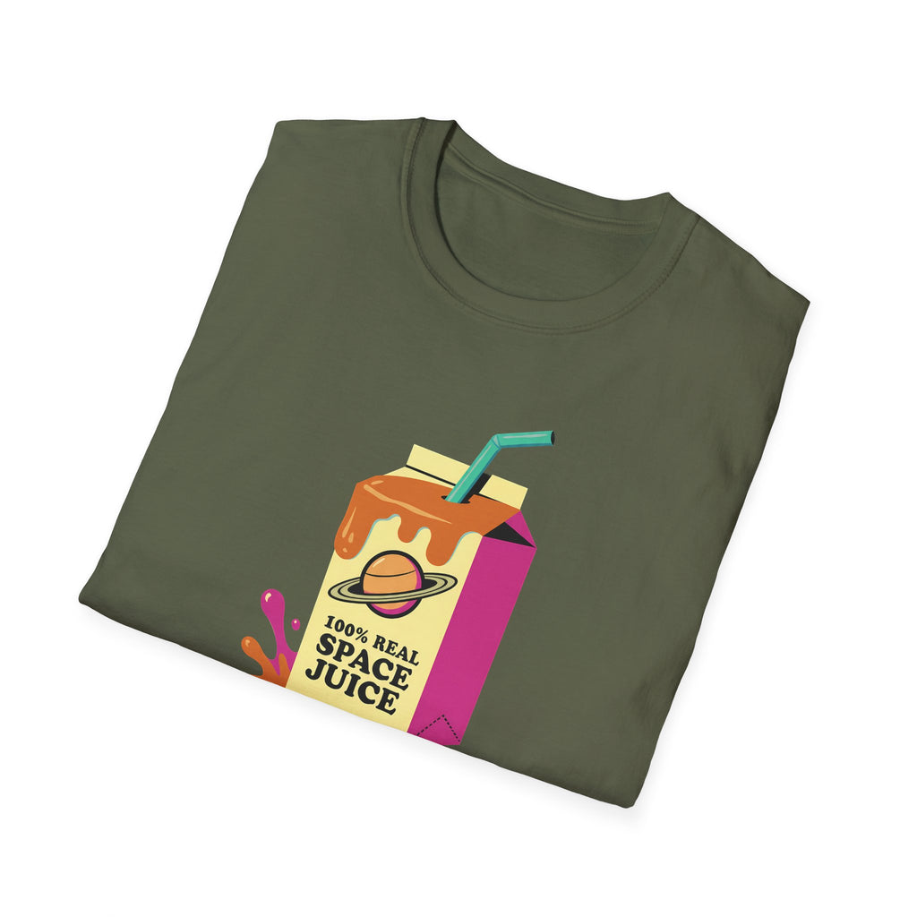 Space Juice 100% T-Shirt — Retro Space Graphic Tee
