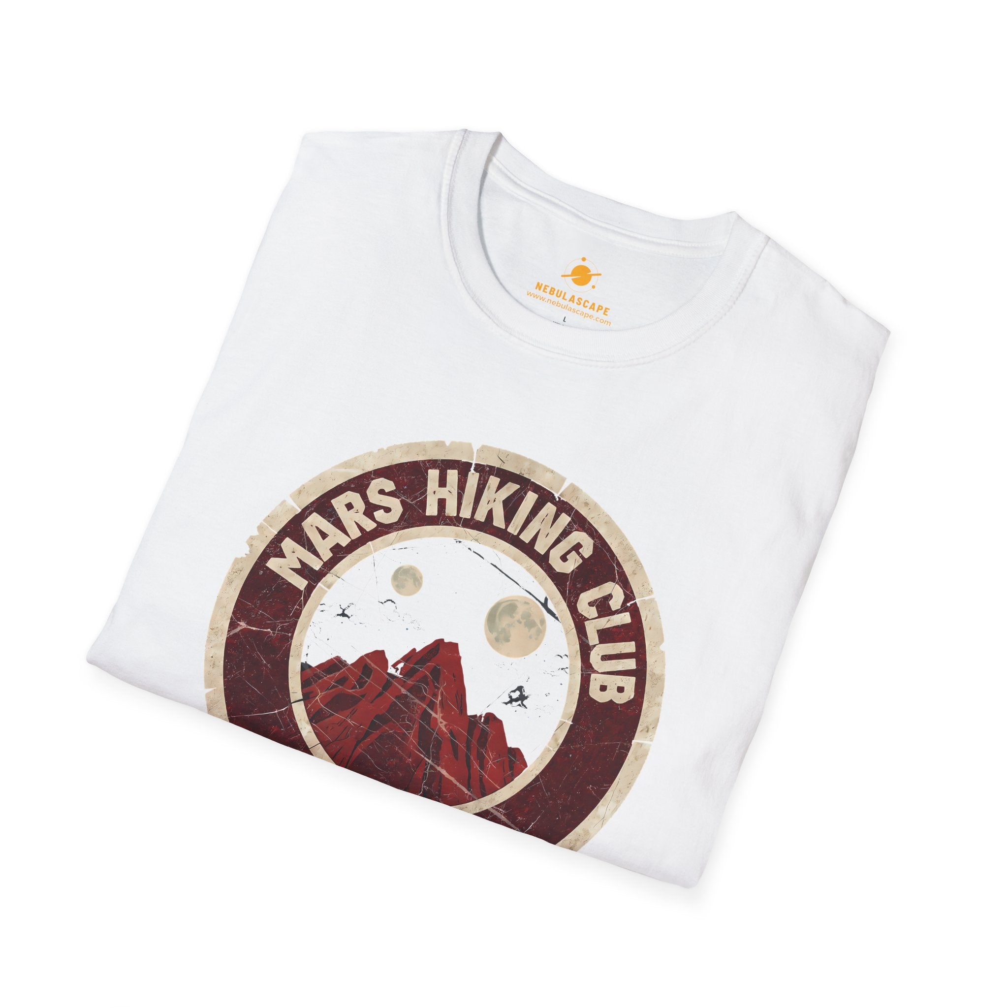 Mars Hiking Club T-Shirt — Vintage Space Exploration Tee (Est. 2050)