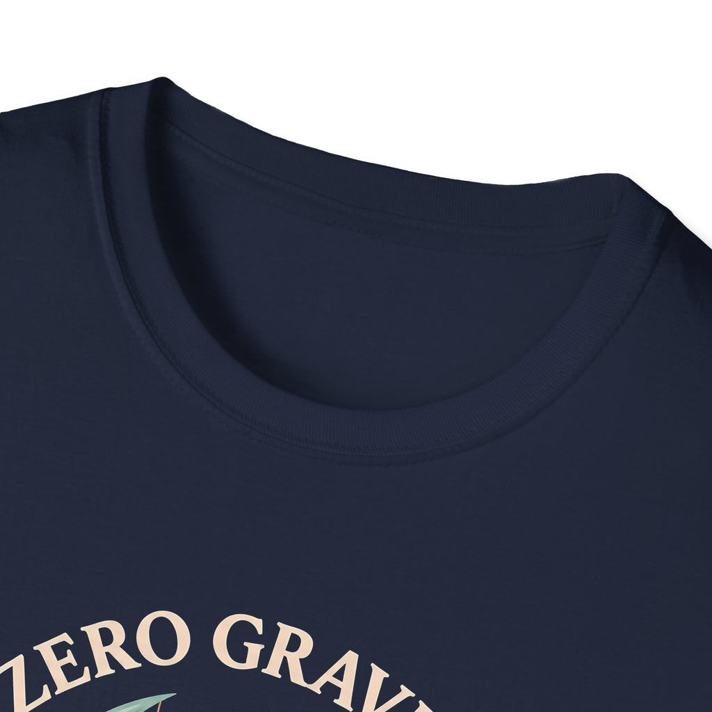 Zero Gravity, Zero Worries Meditating T-Shirt