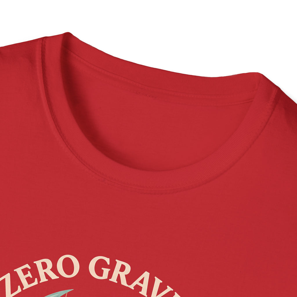 Zero Gravity, Zero Worries Meditating T-Shirt