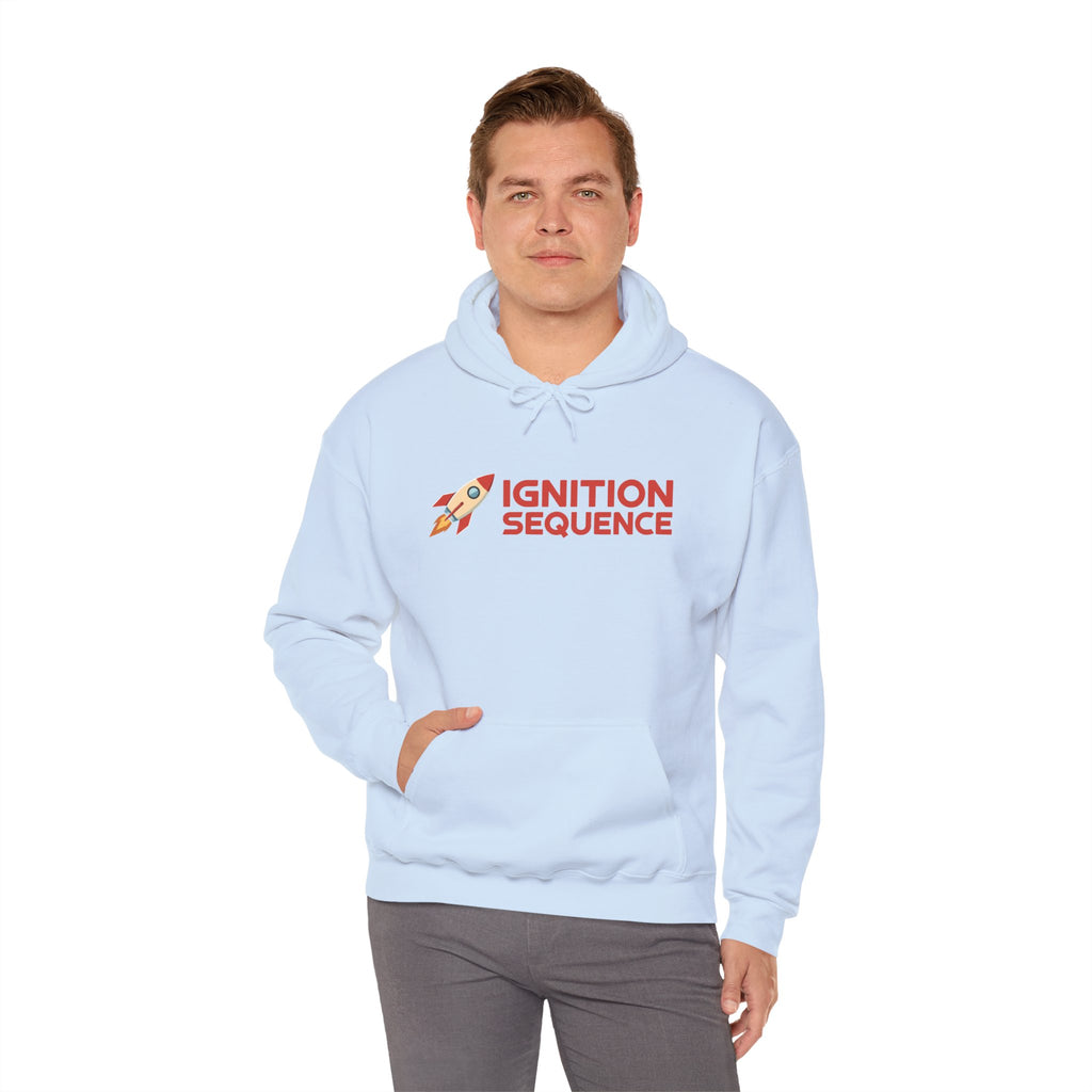 Ignition Sequence Hoodie — Rocket Logo Hooded Sweatshirt