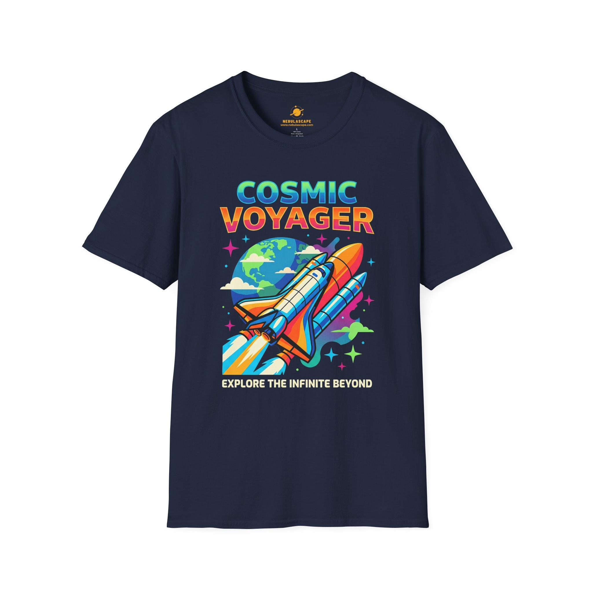 Cosmic Voyager - Explore The Infinite Beyond T-Shirt