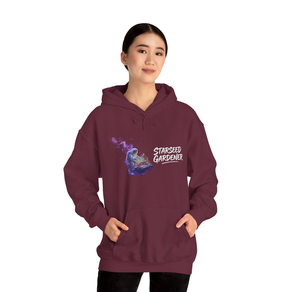 Starseed Gardener Hoodie — Cosmic Plant Lover Pullover