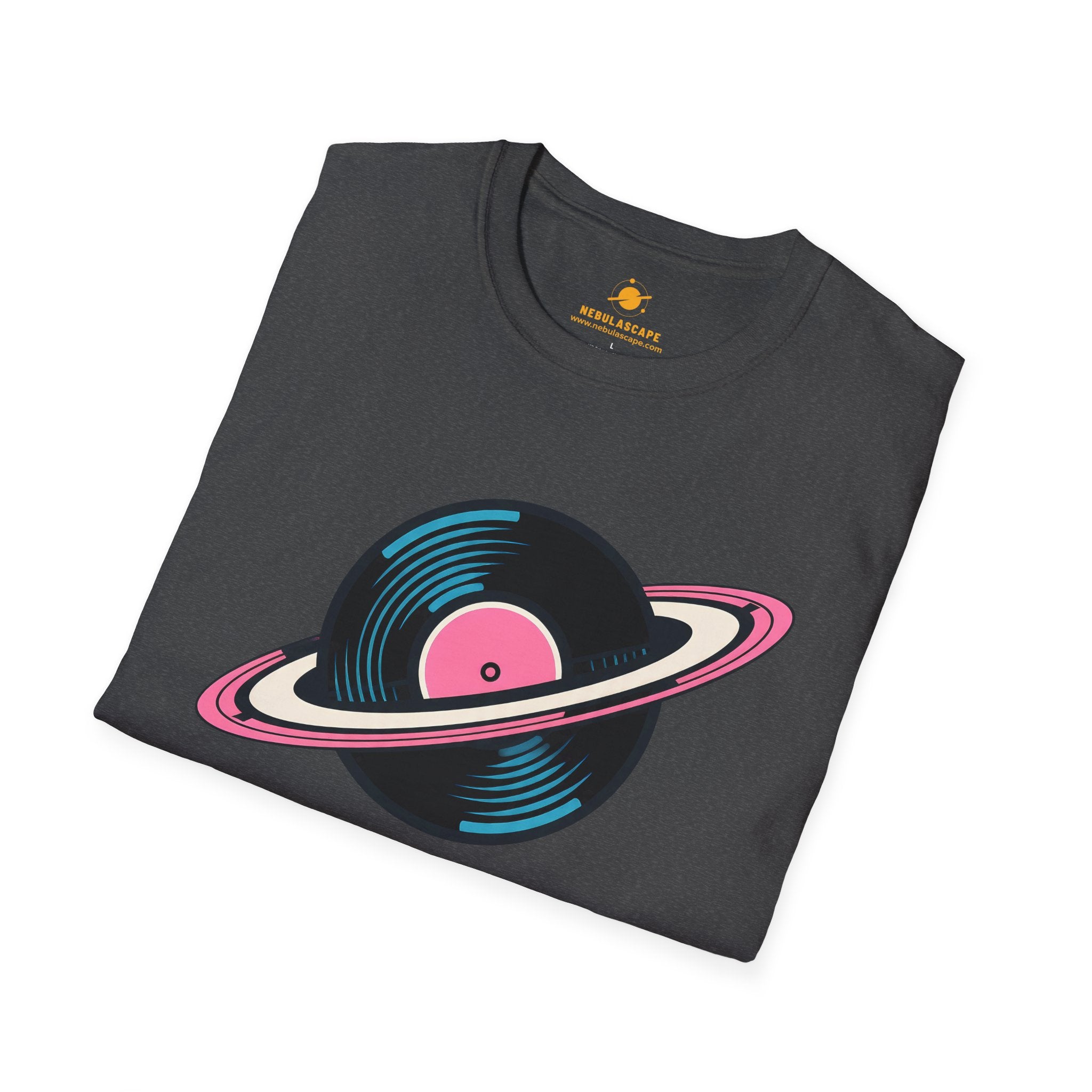 Sounds Of Space Planet Record Disc T-Shirt