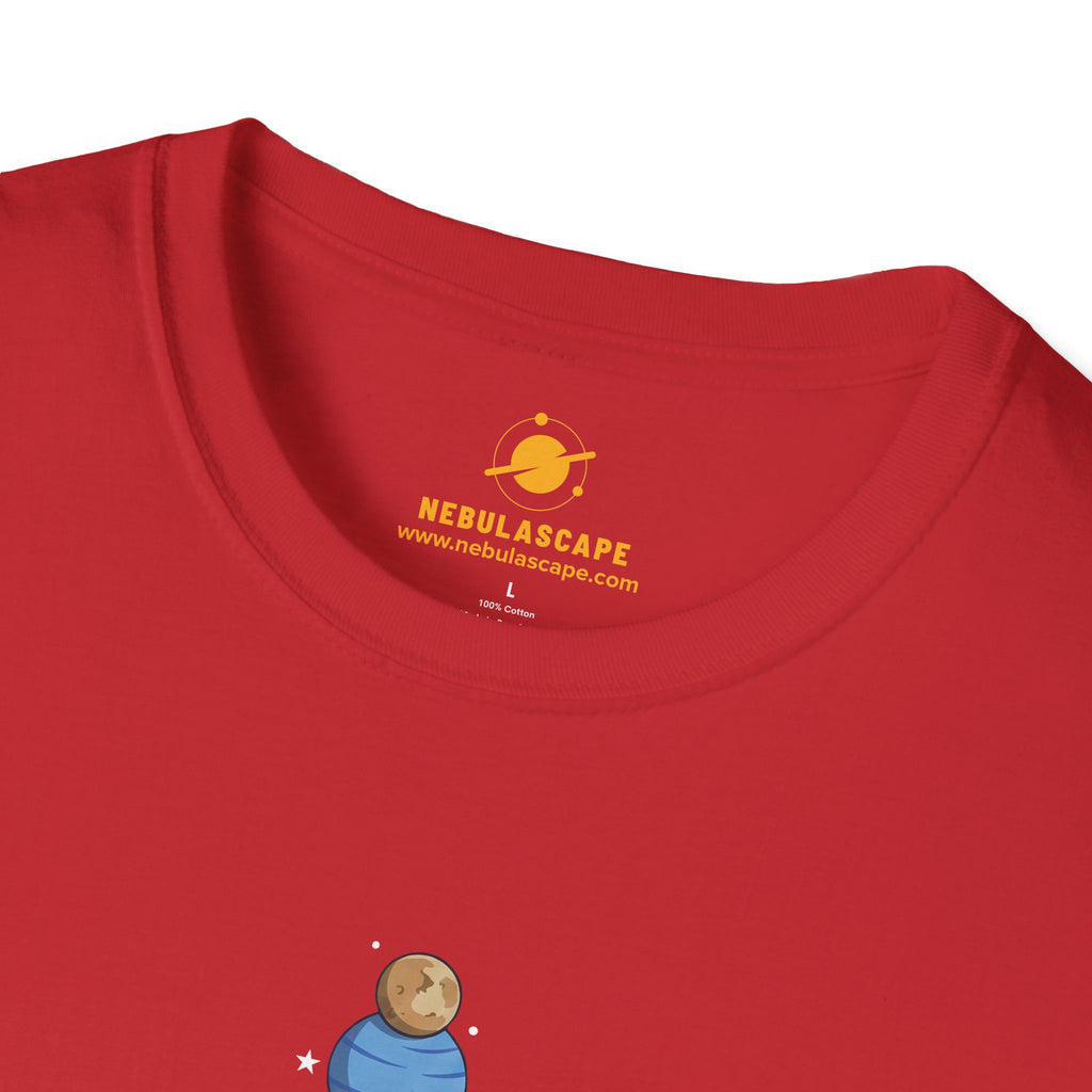 Astronaut Stacking Planets T-Shirt