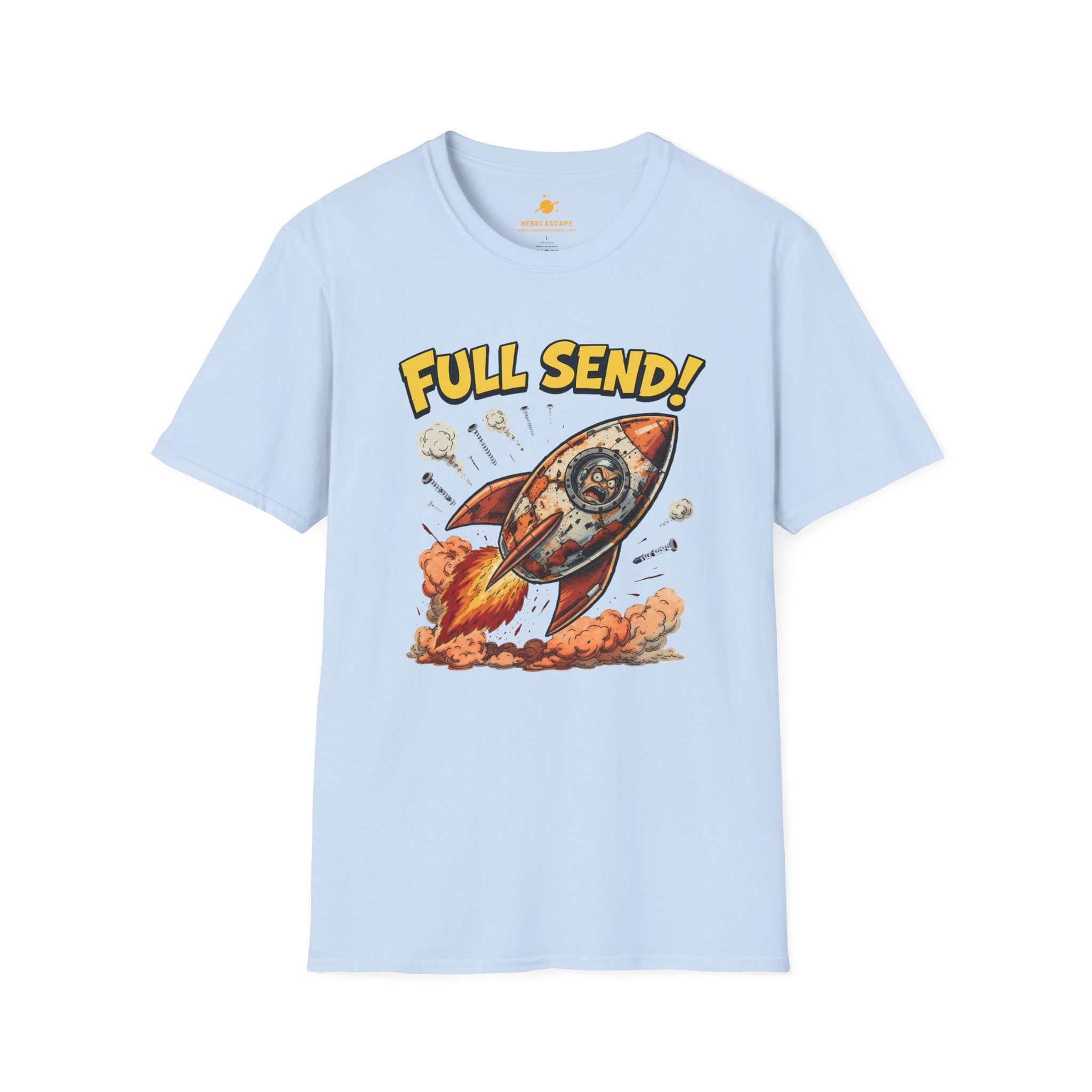 Full Send Rocket Launch T-Shirt