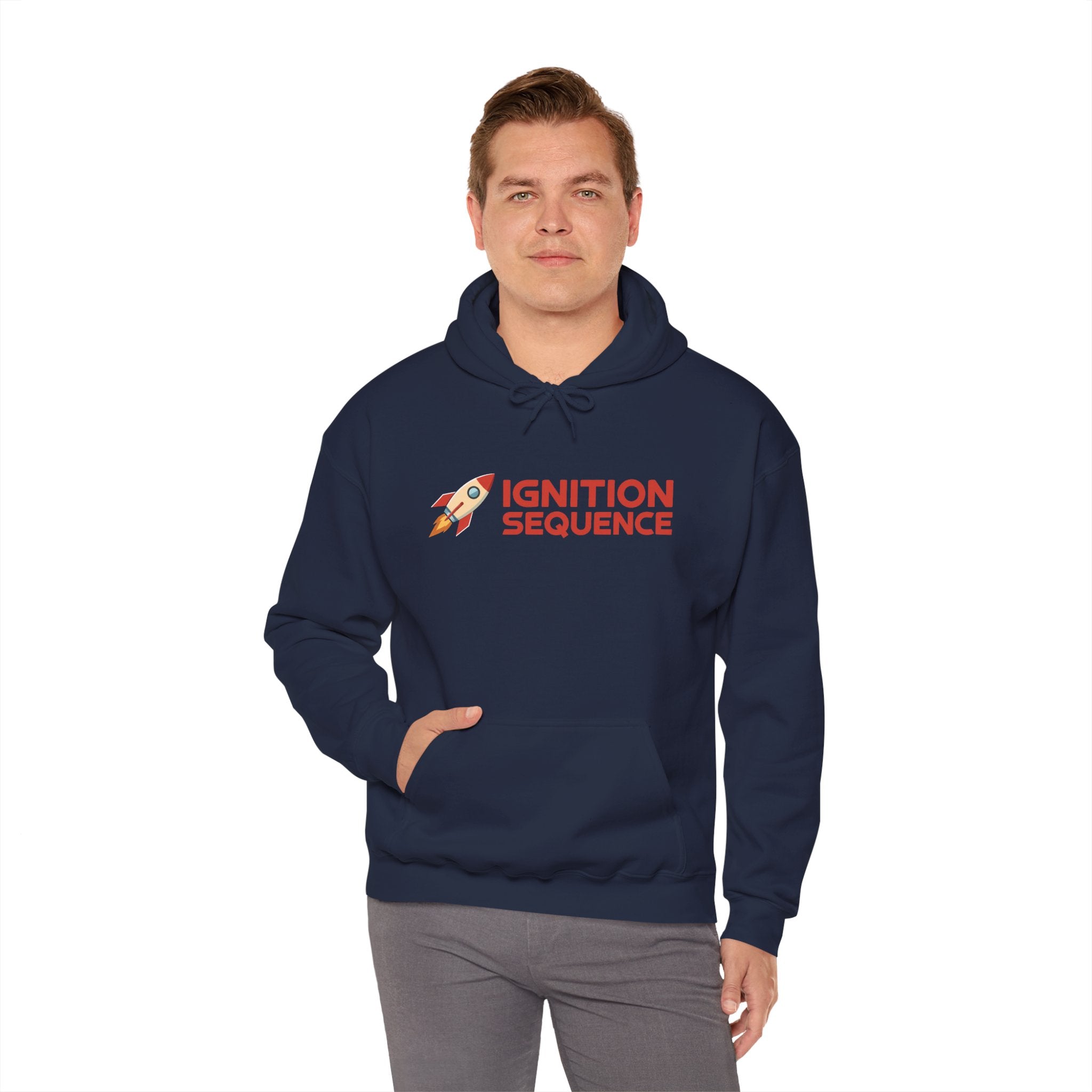 Ignition Sequence Hoodie — Rocket Logo Hooded Sweatshirt