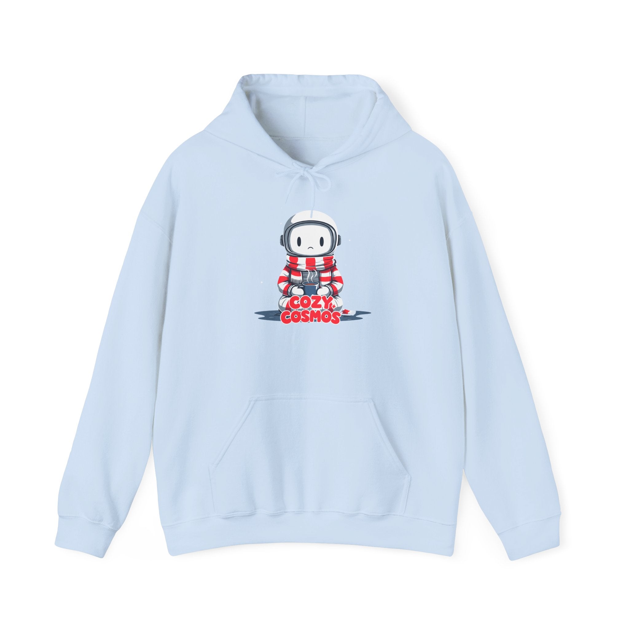 Cozy Cosmos Hoodie — Cute Astronaut Bear Graphic Pullover