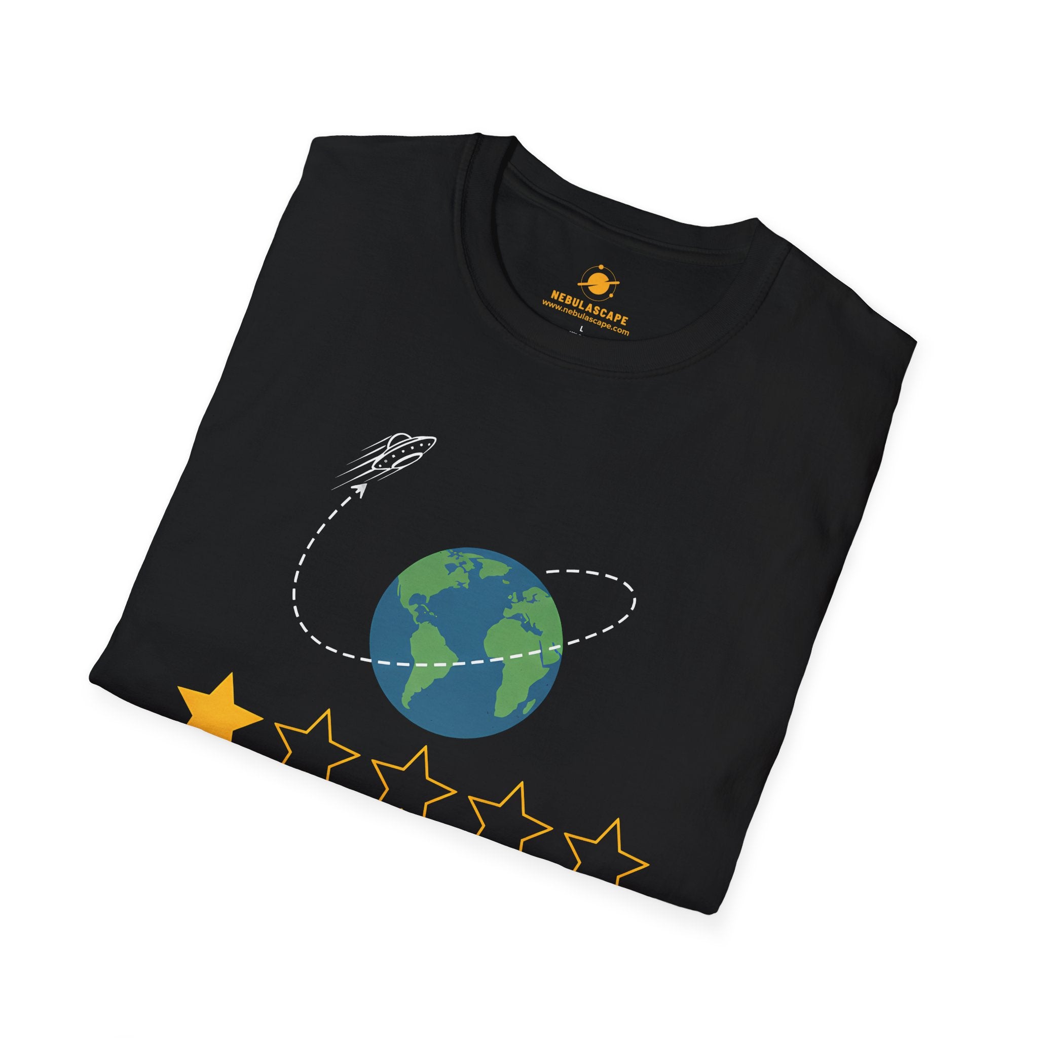 Earth: 1 Star Graphic T-Shirt — 'Would Not Recommend' Funny Eco Humor Tee