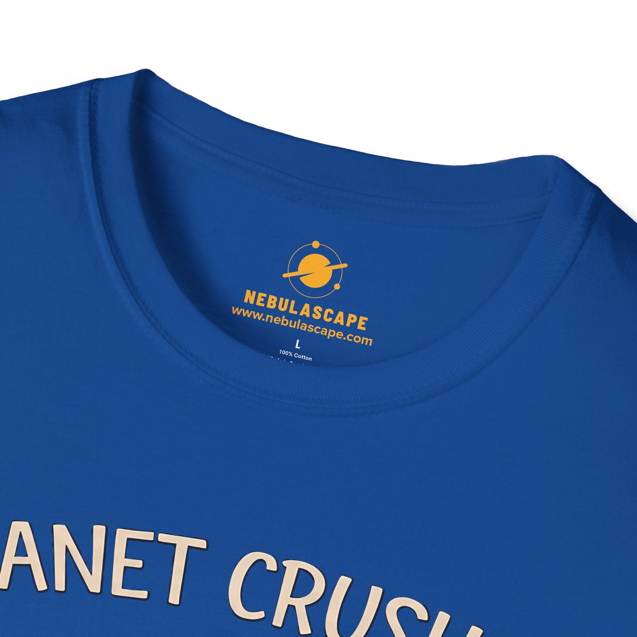 Planet Crusher Black Cat Playing T-Shirt