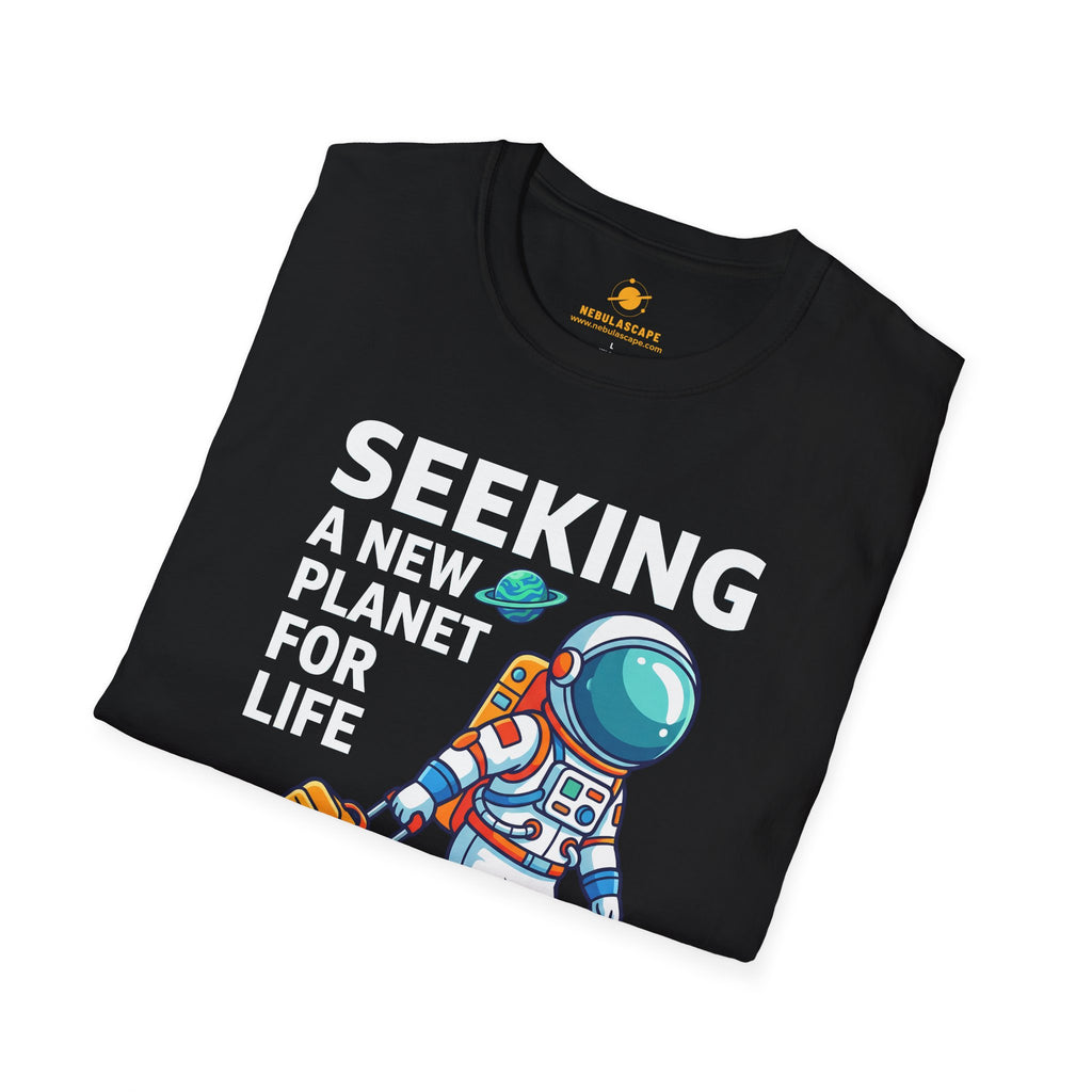 Seeking a New Planet Astronaut T-Shirt