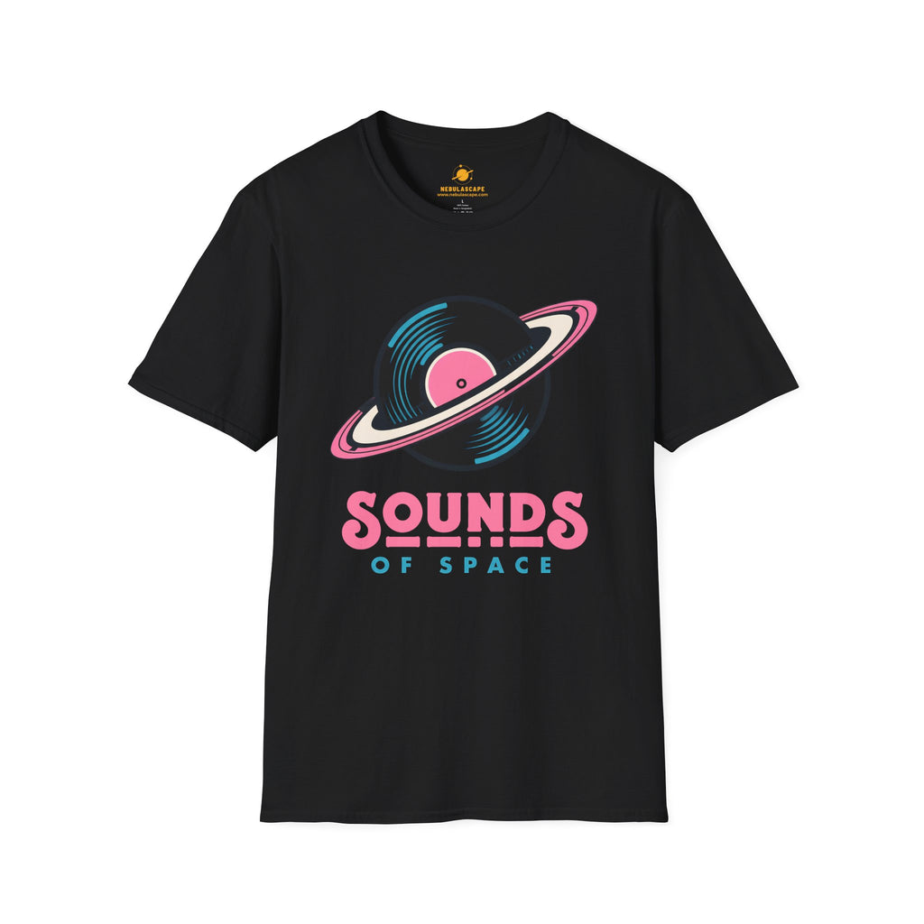 Sounds Of Space Planet Record Disc T-Shirt