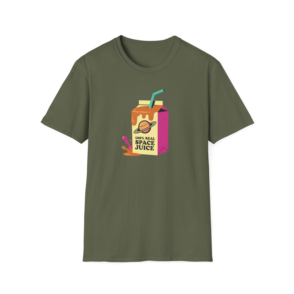 Space Juice 100% T-Shirt — Retro Space Graphic Tee