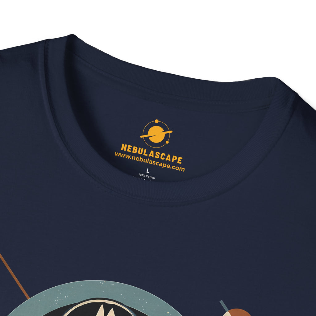 Orbital Pioneer Dog in Space T-Shirt