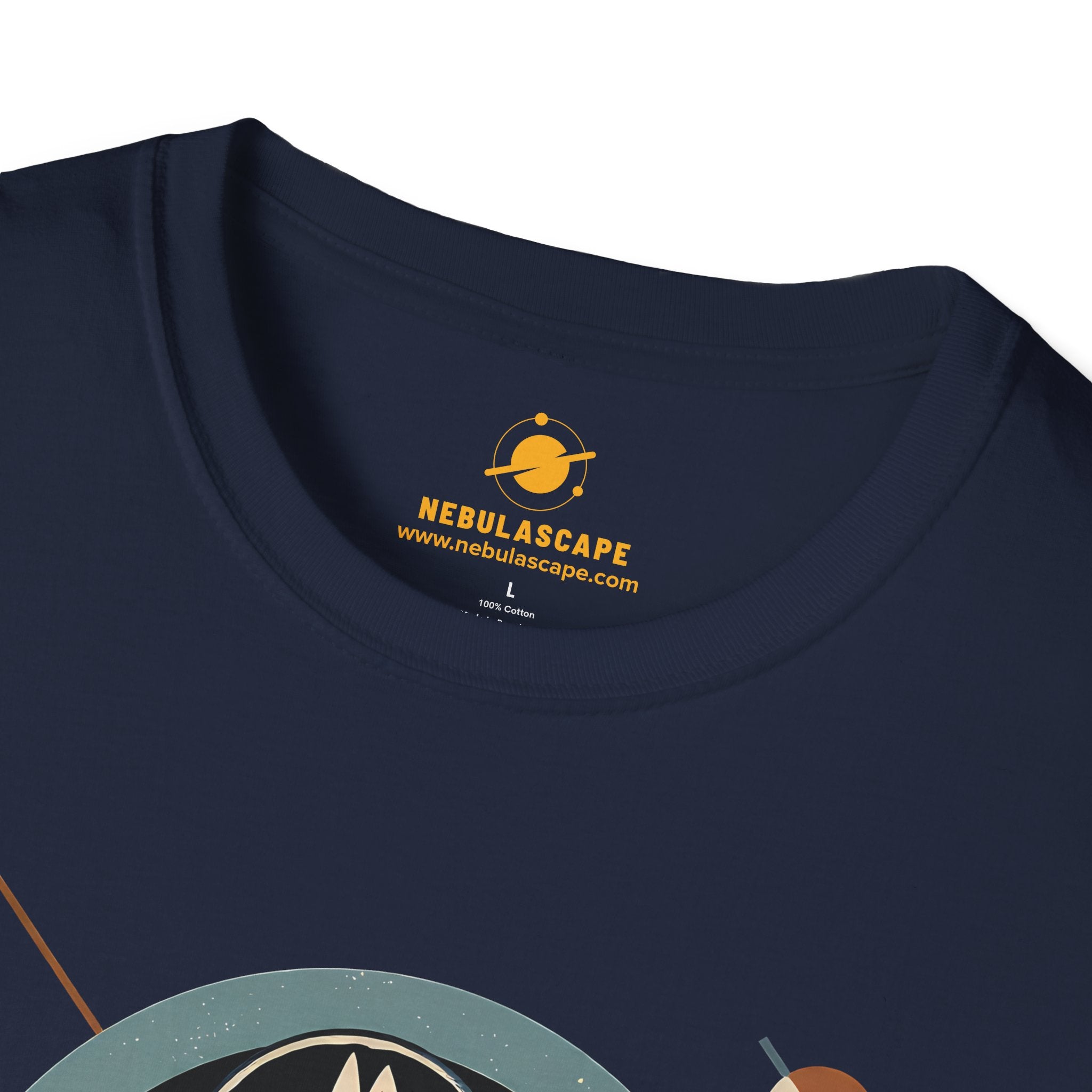 Orbital Pioneer Dog in Space T-Shirt