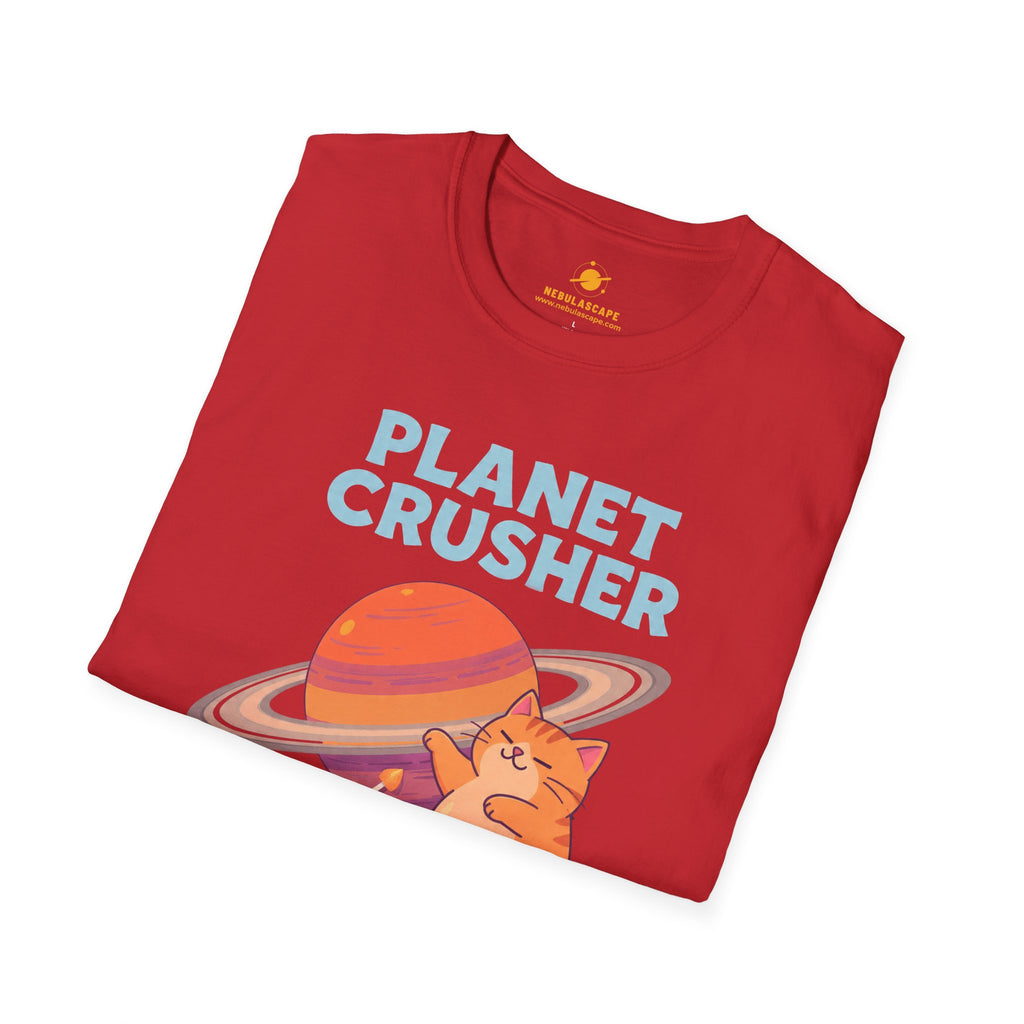 Planet Crusher Cat T-Shirt