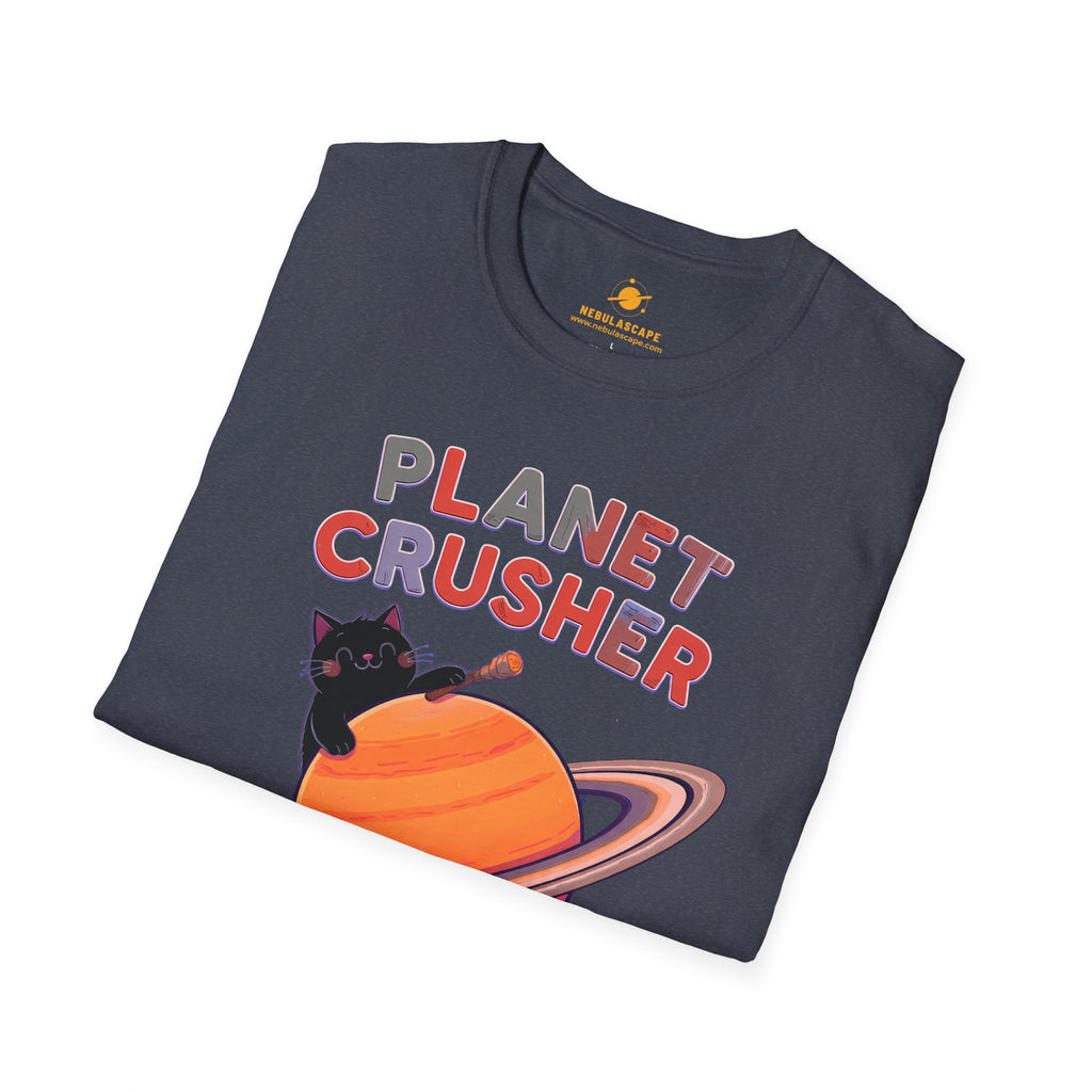 Planet Crusher Black Cat T-Shirt