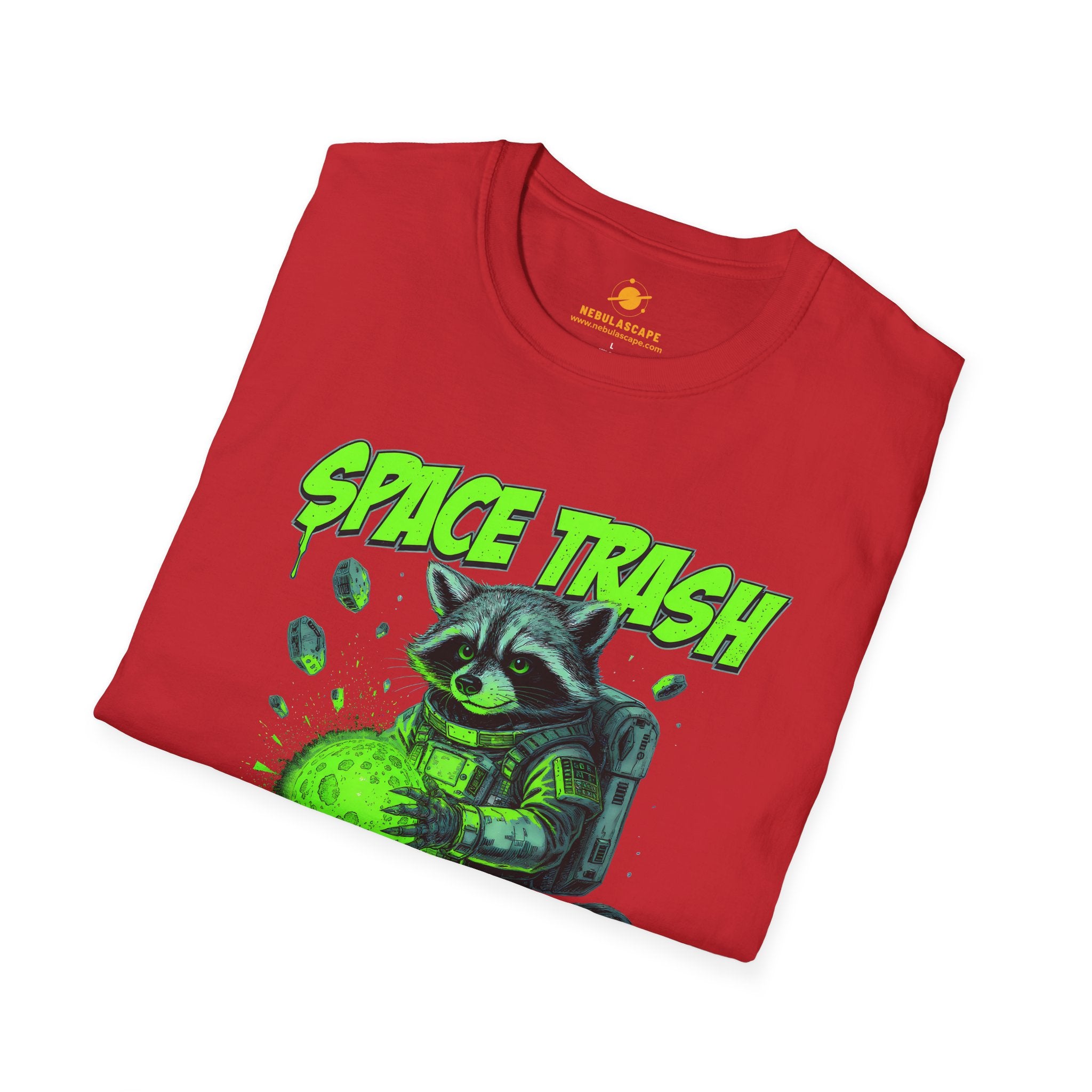 Space Trash - Racoon - T-Shirt