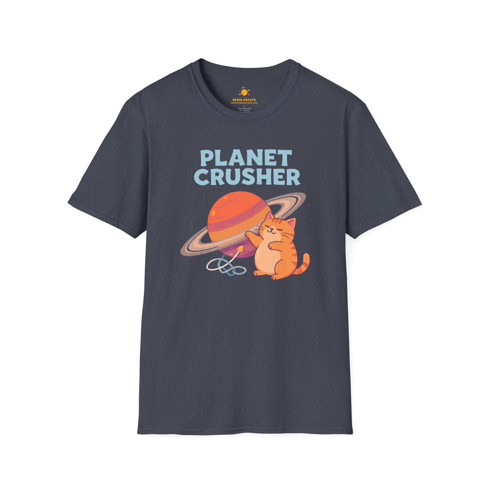 Planet Crusher Cat T-Shirt