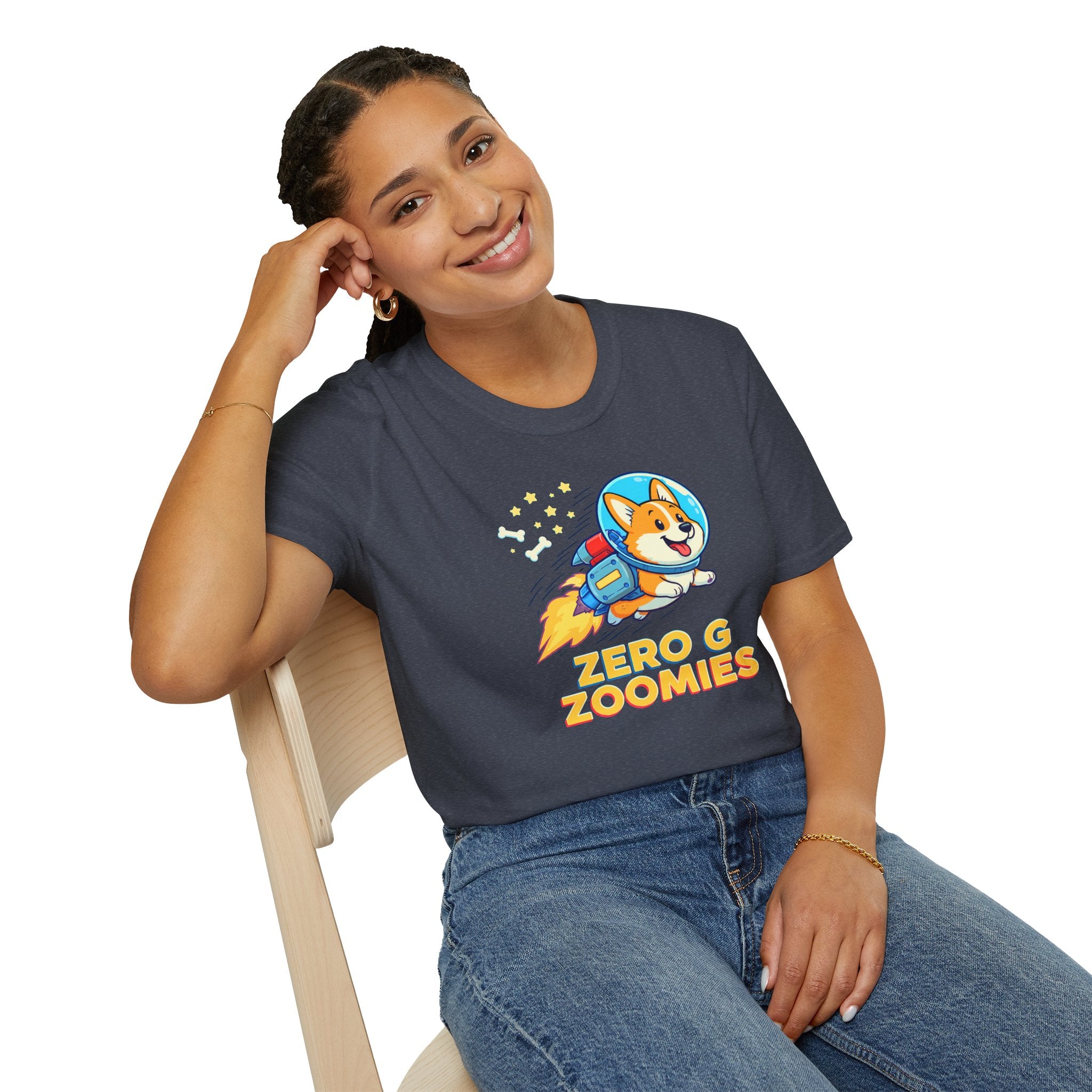 Zero G Zoomies Rocket Dog T-Shirt