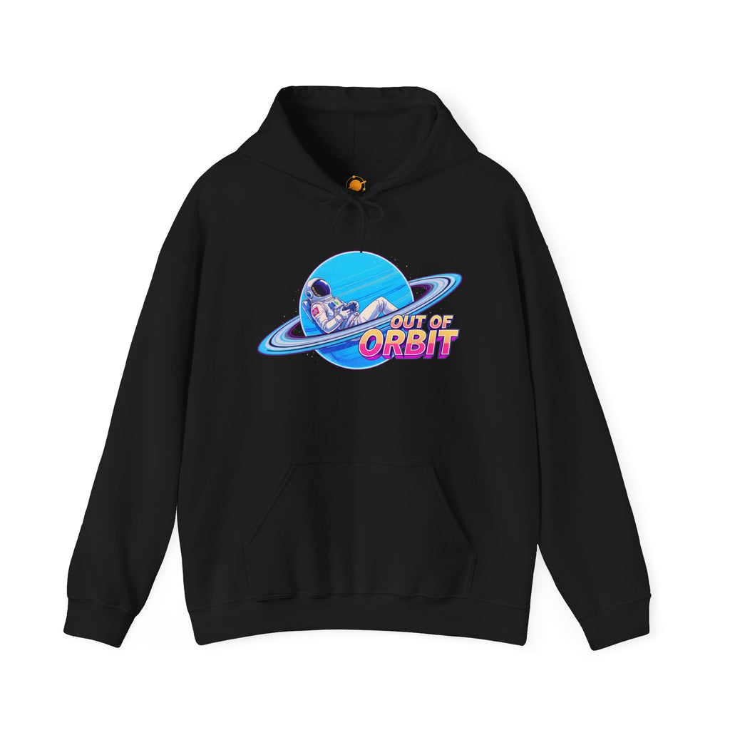 Out of Orbit Astronaut Hoodie – Retro Space Graphic Sweatshirt