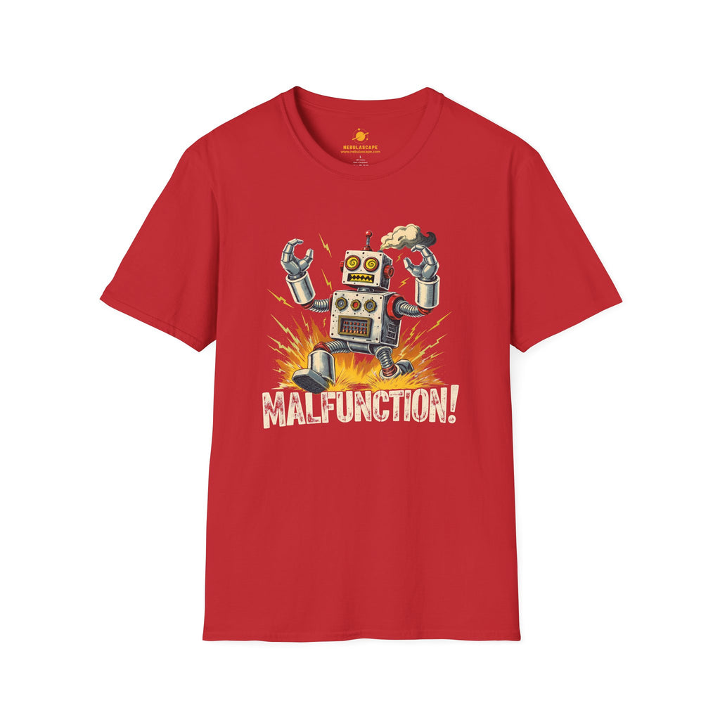 Malfunction Retro Robot T-Shirt