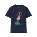 Rocket Love T-Shirt — Cute Astronaut Riding Rocket with Hearts