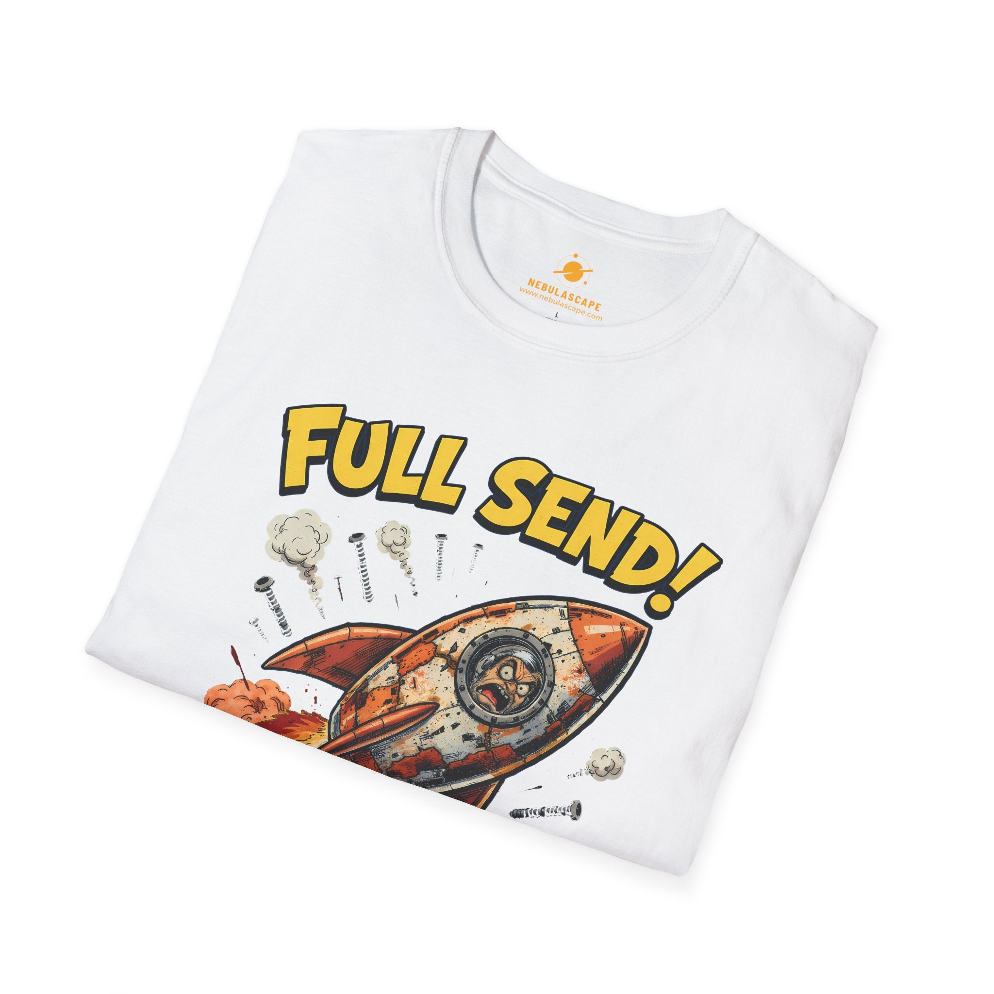 Full Send Rocket Launch T-Shirt