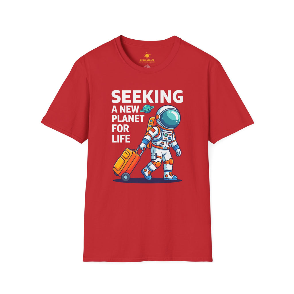 Seeking a New Planet Astronaut T-Shirt