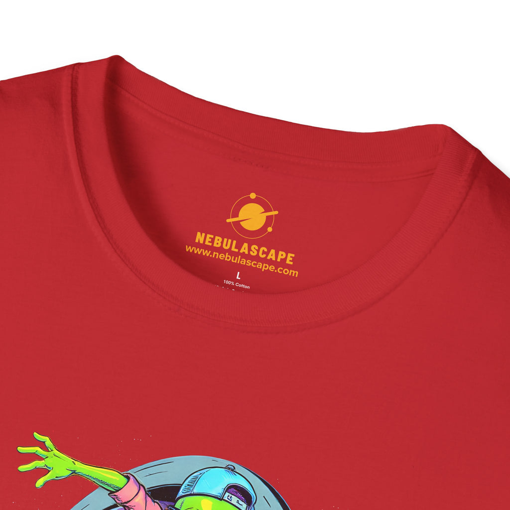 Shred The Void - Alien Skateboarder T-Shirt