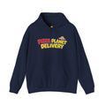 Pizza Planet Delivery Hoodie — Retro Cartoon Space Pizza Logo Pullover