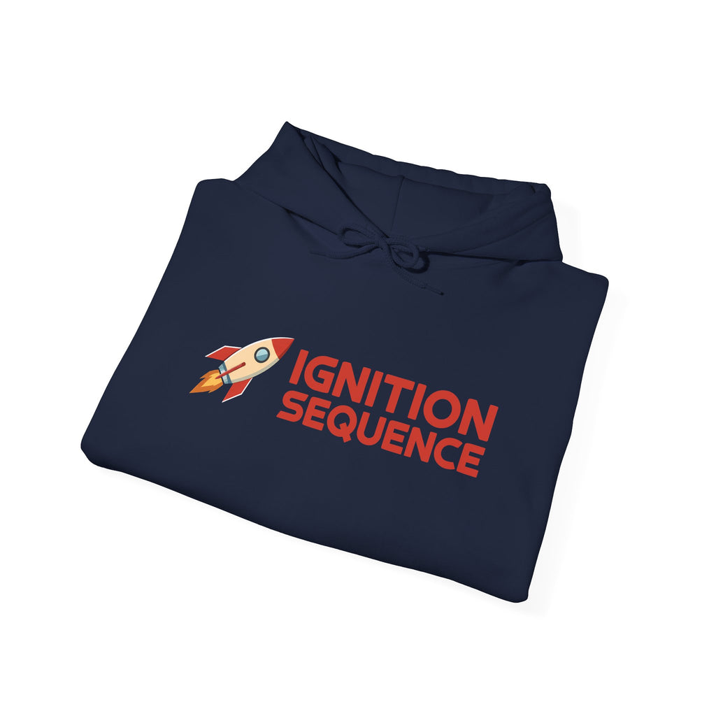 Ignition Sequence Hoodie — Rocket Logo Hooded Sweatshirt