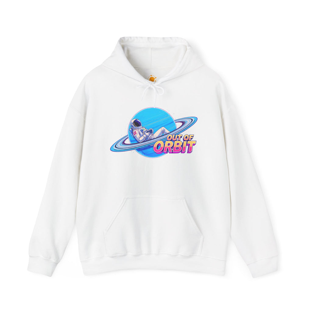 Out of Orbit Astronaut Hoodie – Retro Space Graphic Sweatshirt