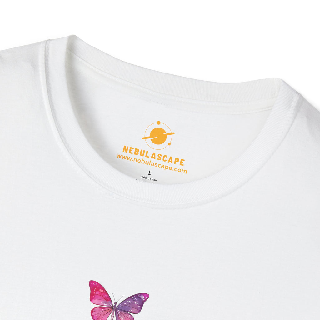 Cosmic Energy Butterfly Tee — Spiritual Graphic T‑Shirt