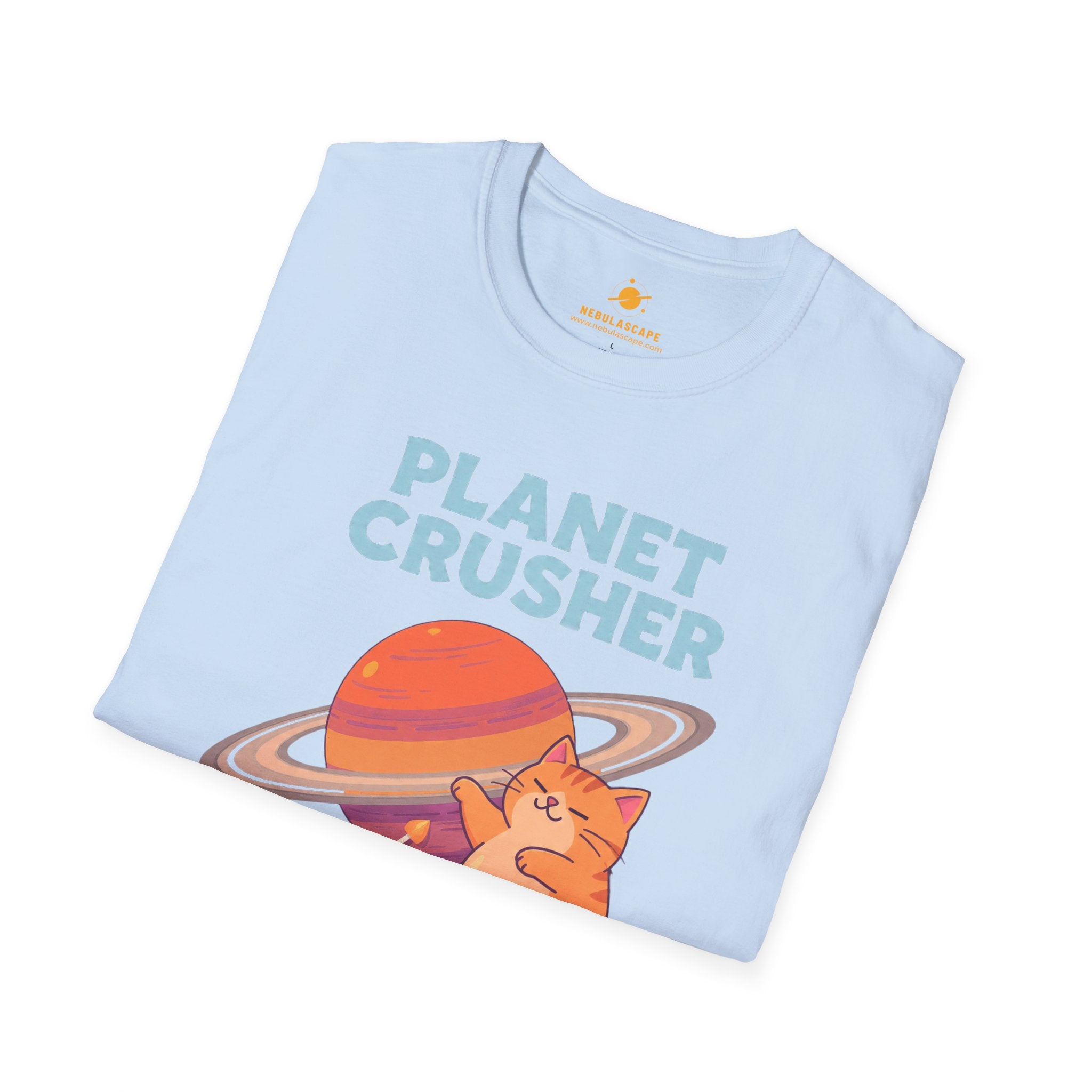 Planet Crusher Cat T-Shirt