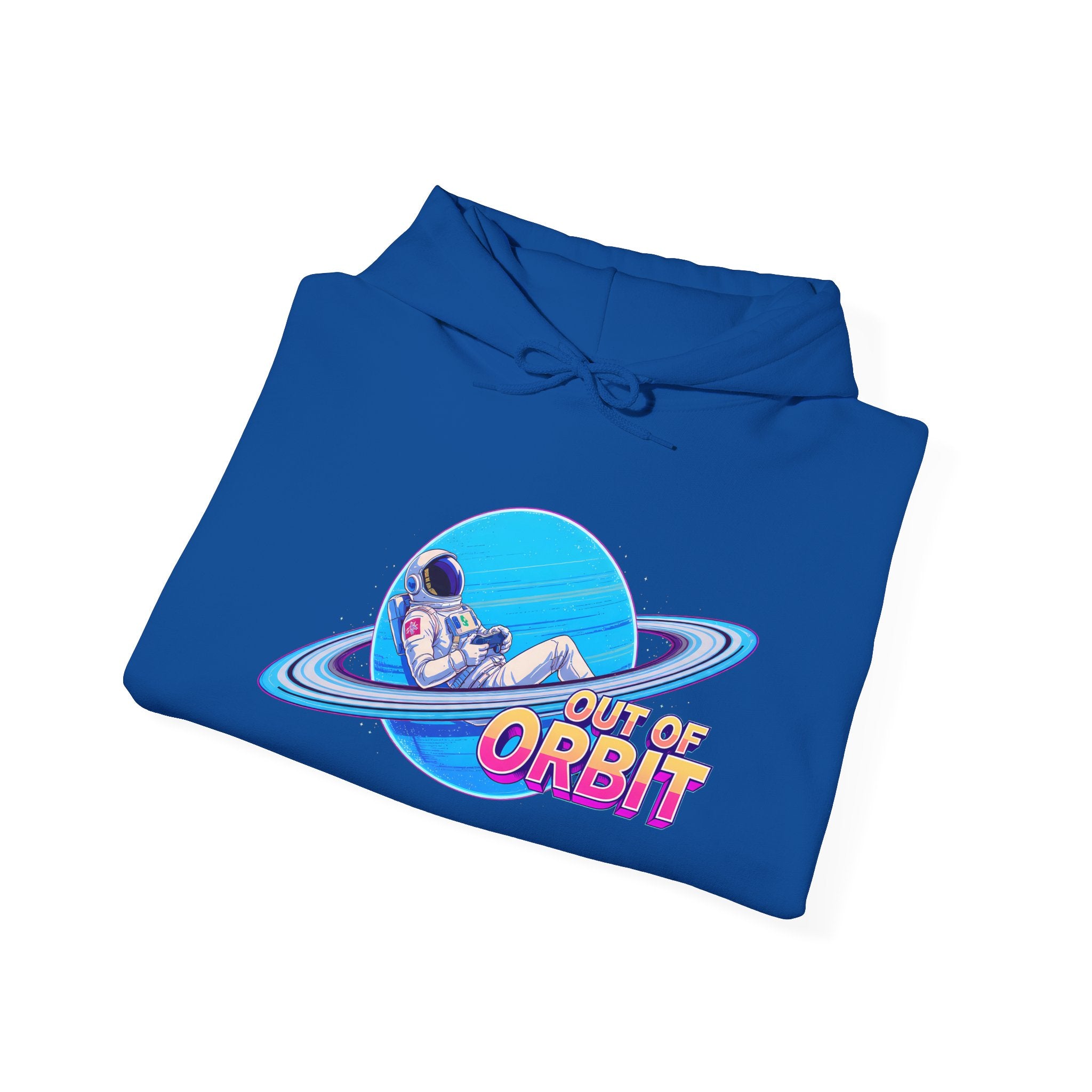 Out of Orbit Astronaut Hoodie – Retro Space Graphic Sweatshirt