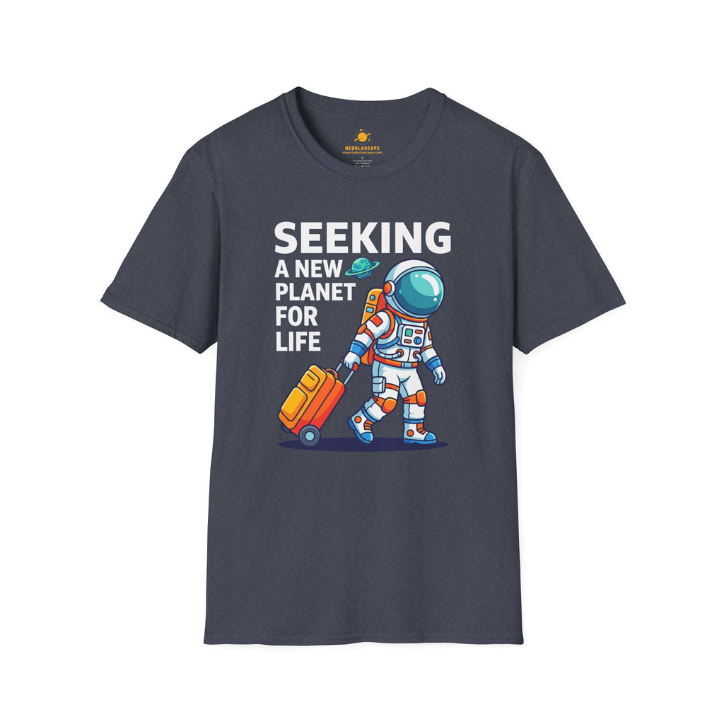 Seeking a New Planet Astronaut T-Shirt