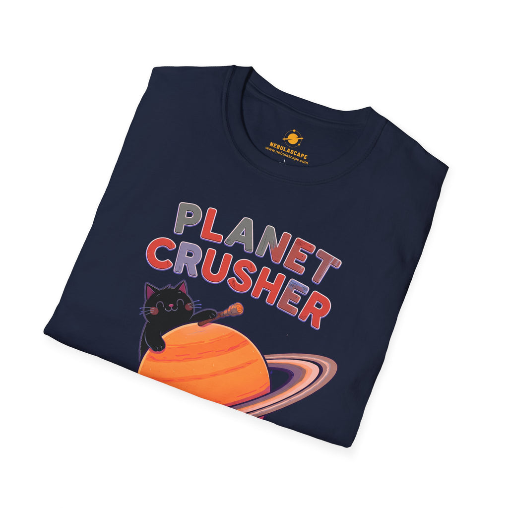 Planet Crusher Black Cat T-Shirt