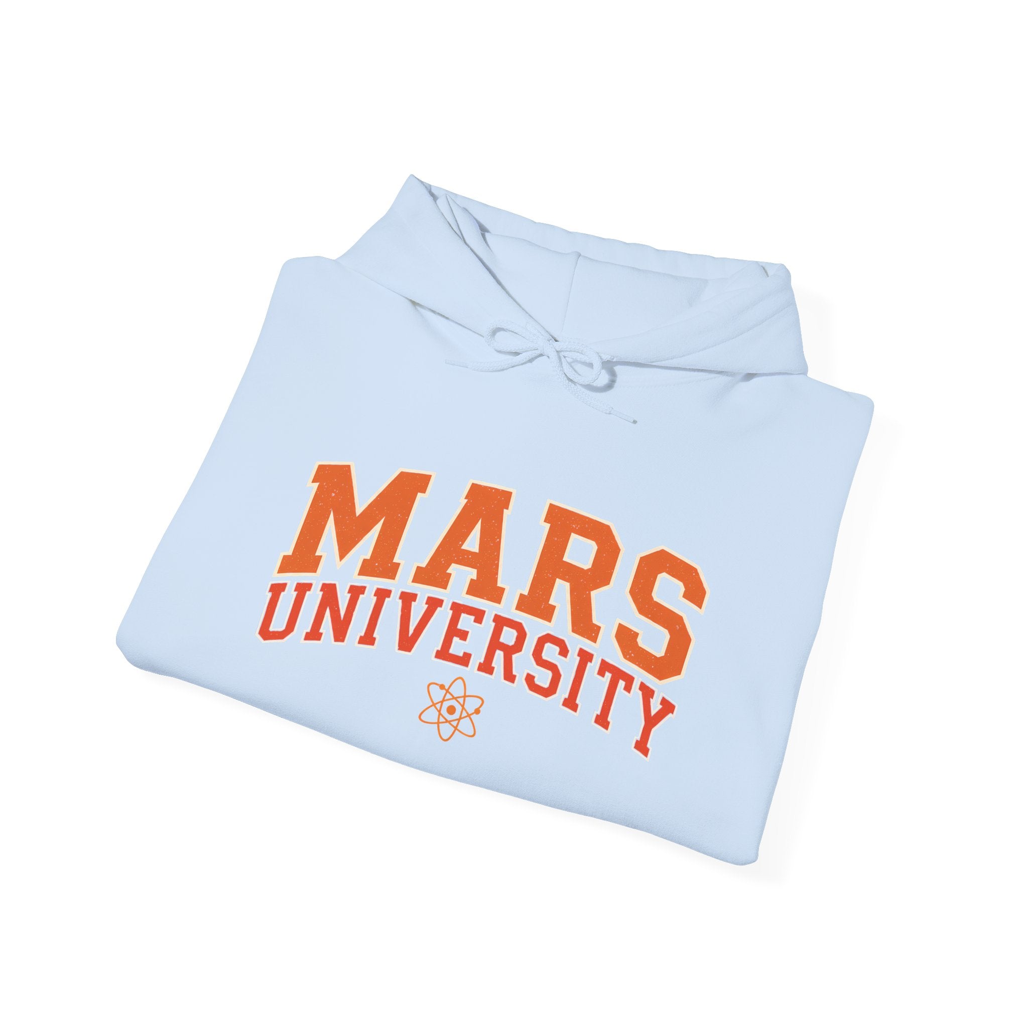 Mars University Hoodie – Retro Collegiate Graphic Pullover
