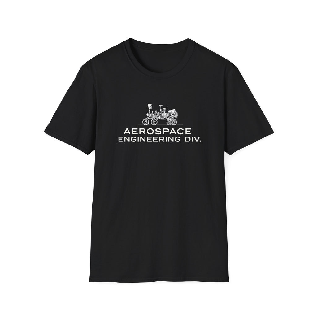 Aerospace Engineering Div. T-Shirt — Vintage Mars Rover Graphic Tee
