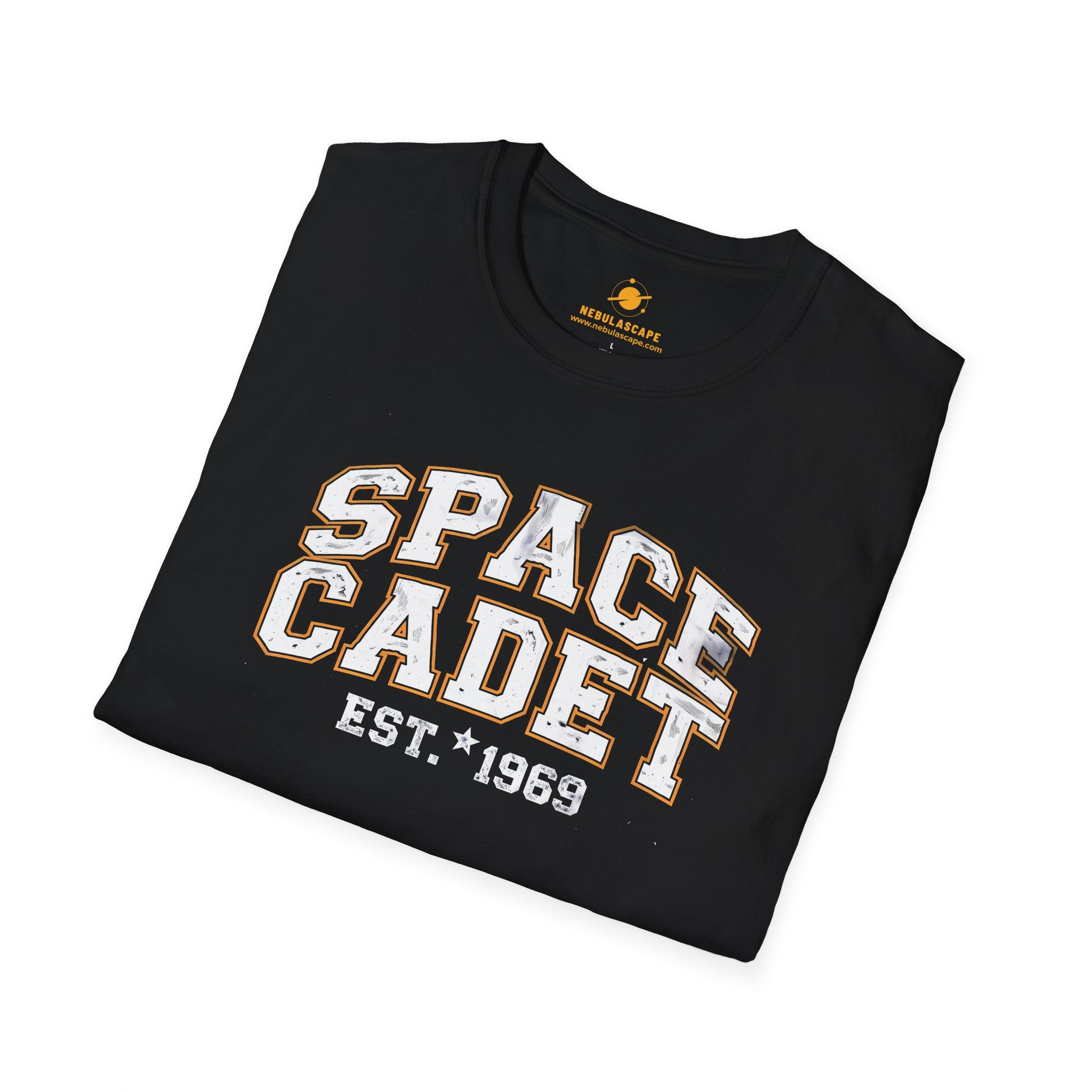 Space Cadet Graphic T-Shirt — Retro Astronaut Outline Tee