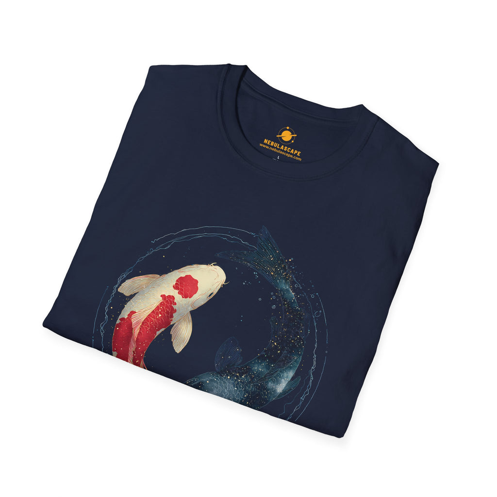 Koi Yin Yang T-Shirt — Watercolor Koi Fish Tee