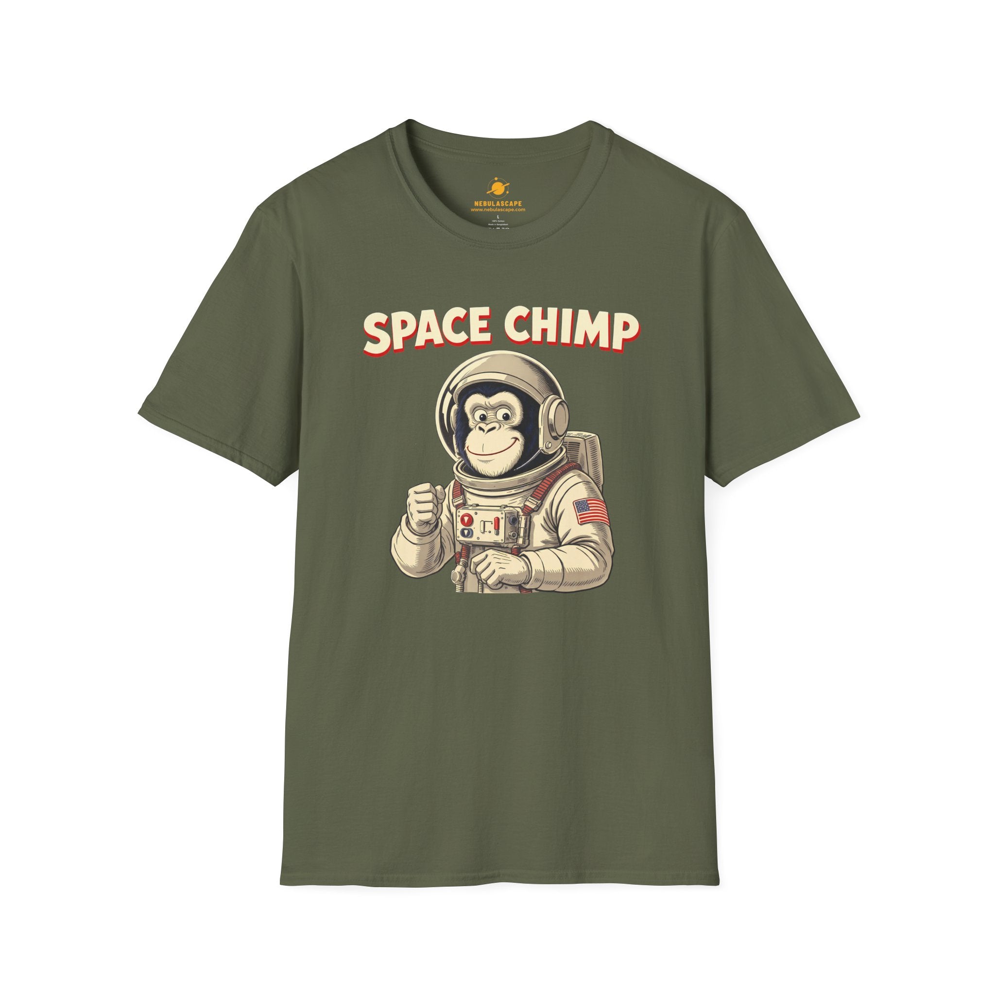 Space Chimp Design 2 - T-Shirt