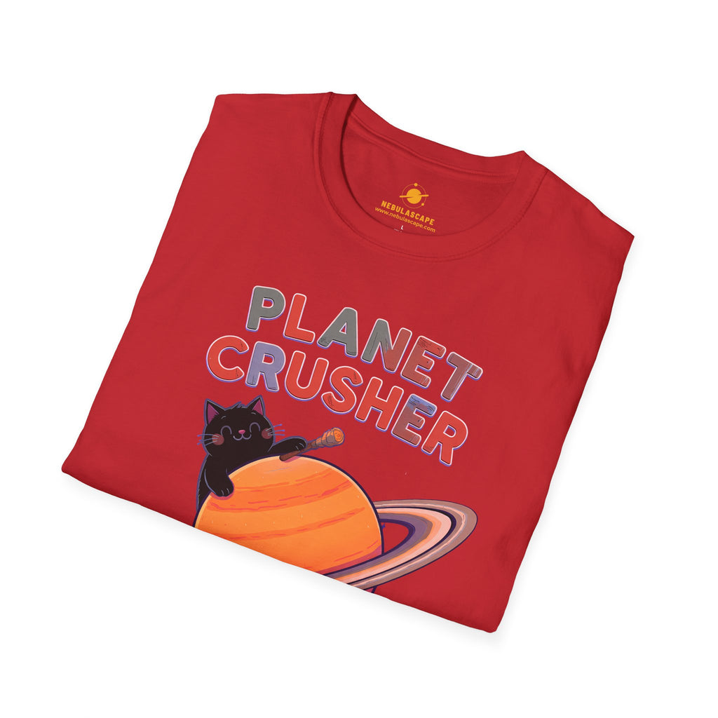 Planet Crusher Black Cat T-Shirt