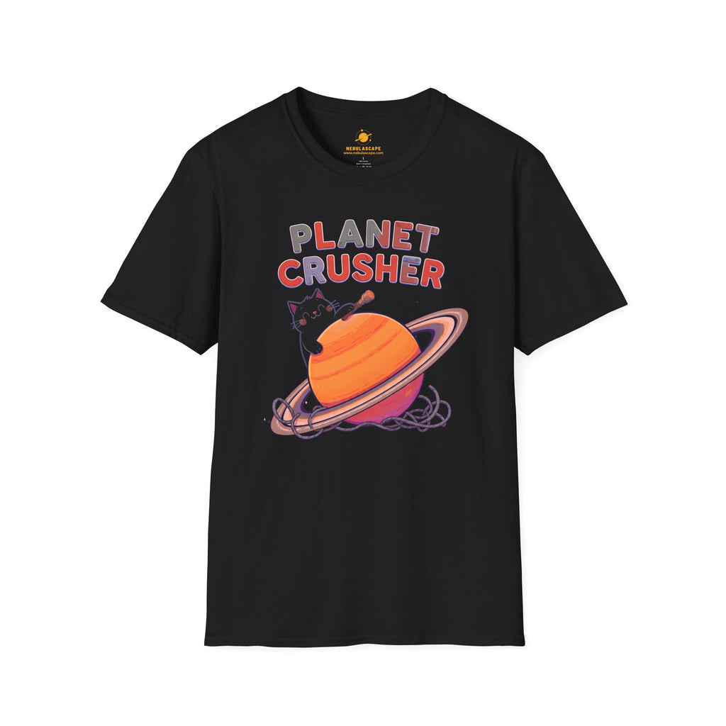 Planet Crusher Black Cat T-Shirt