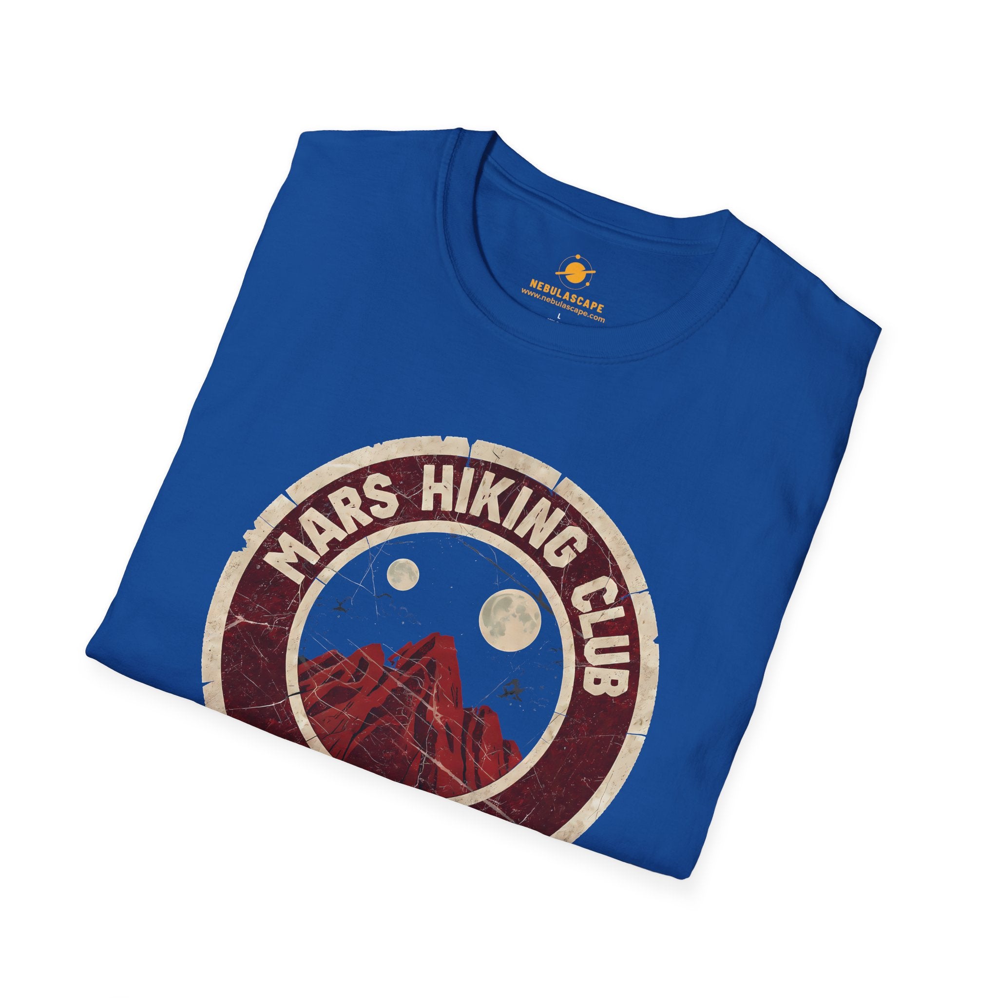 Mars Hiking Club T-Shirt — Vintage Space Exploration Tee (Est. 2050)