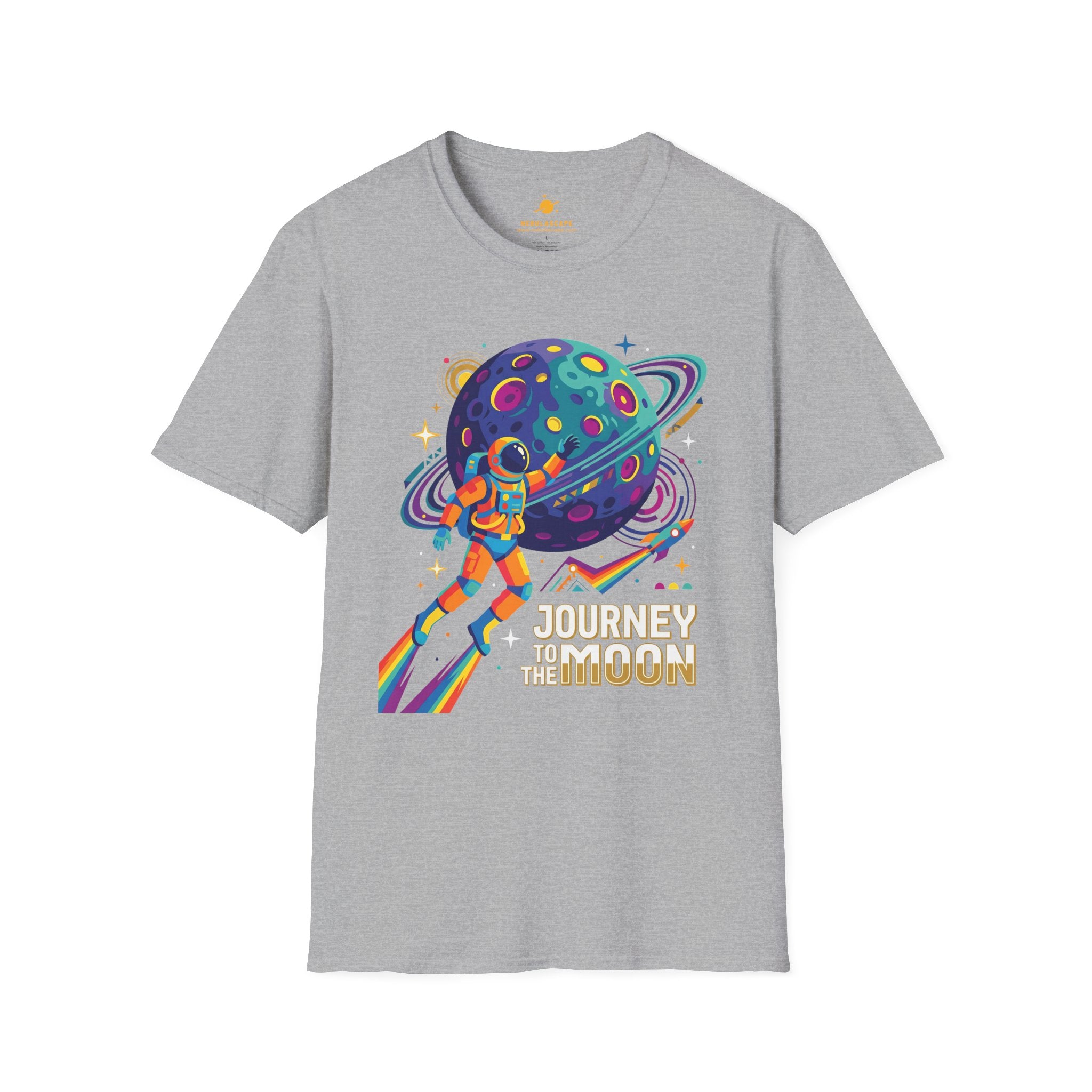 Journey to the Moon Astronaut T-Shirt