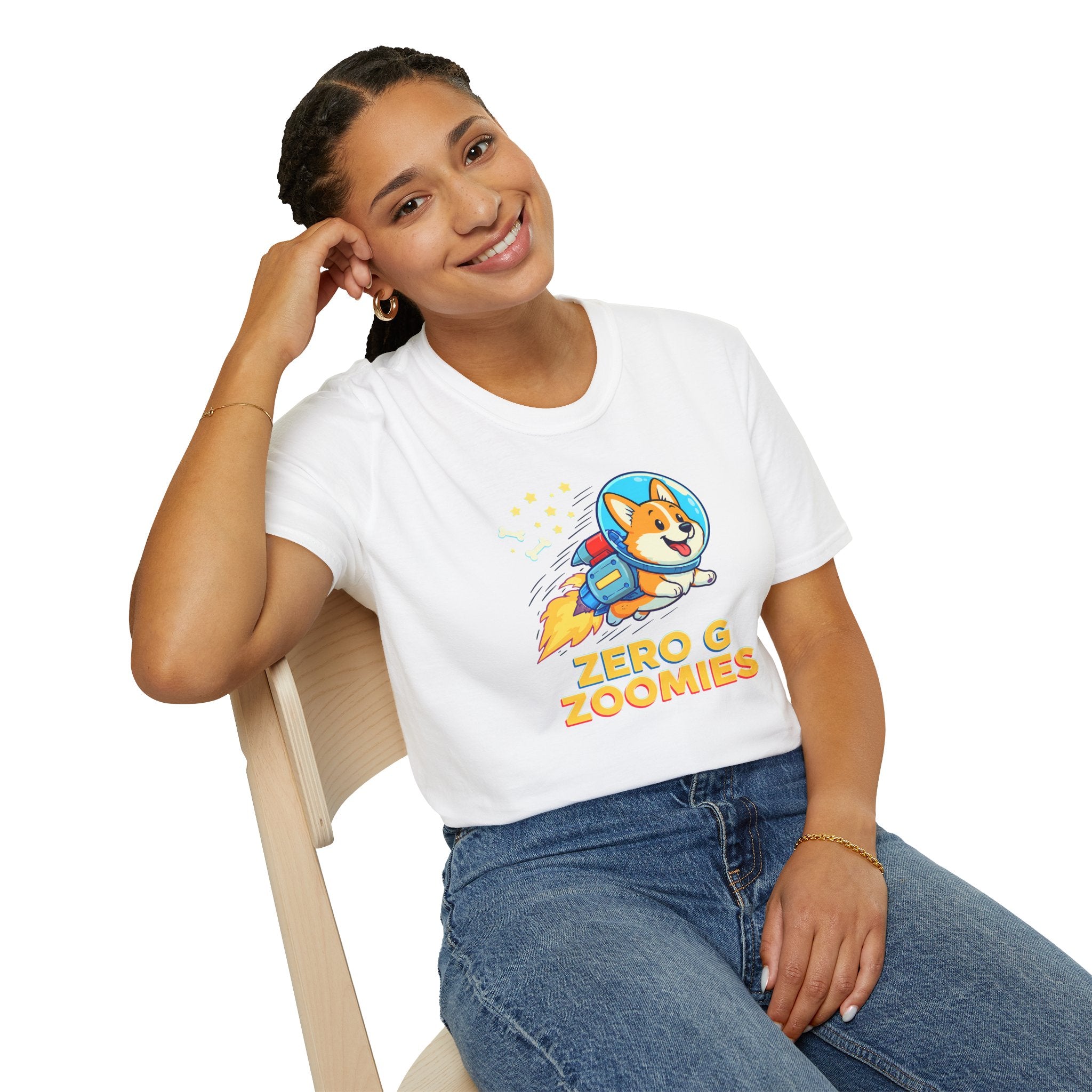 Zero G Zoomies Rocket Dog T-Shirt