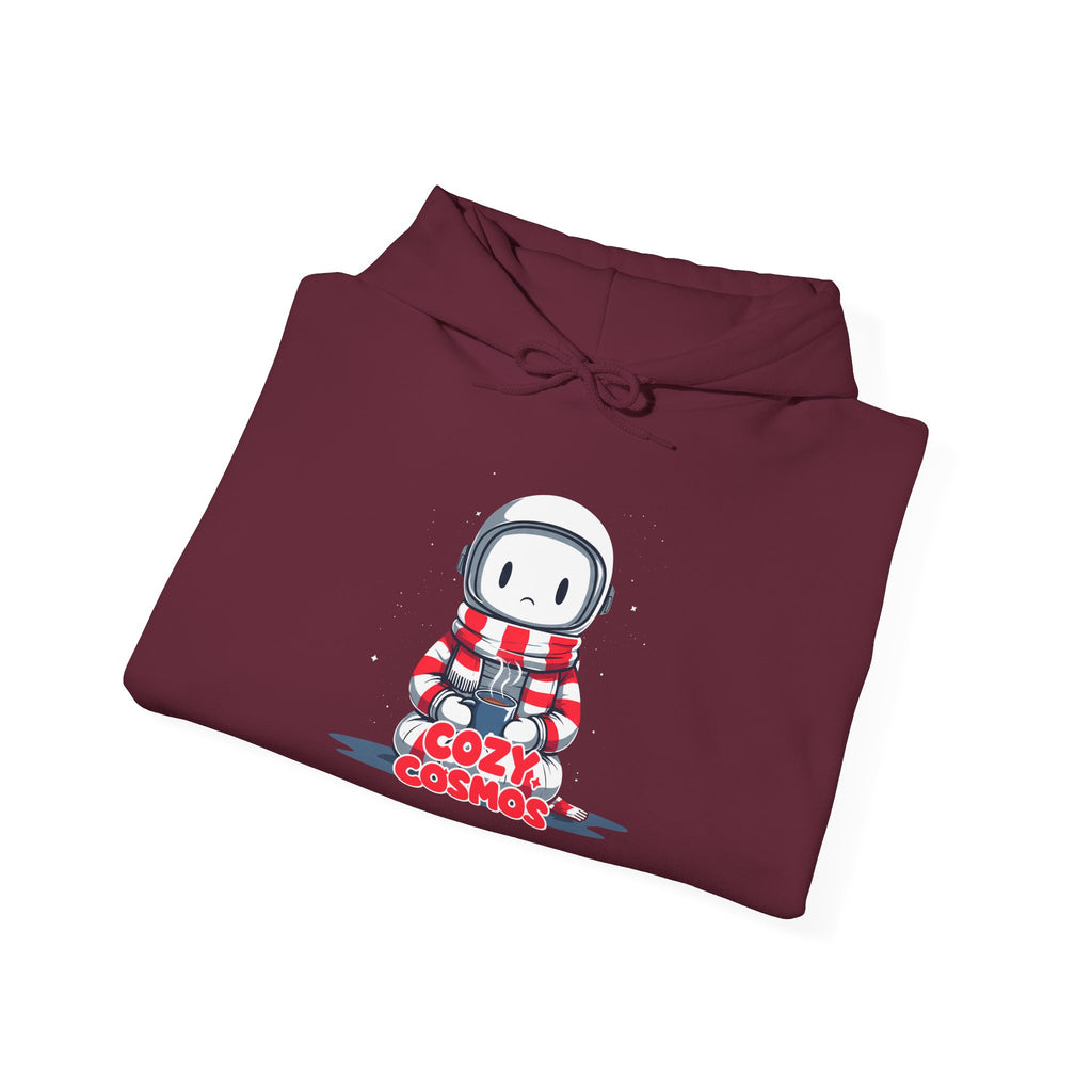Cozy Cosmos Hoodie — Cute Astronaut Bear Graphic Pullover