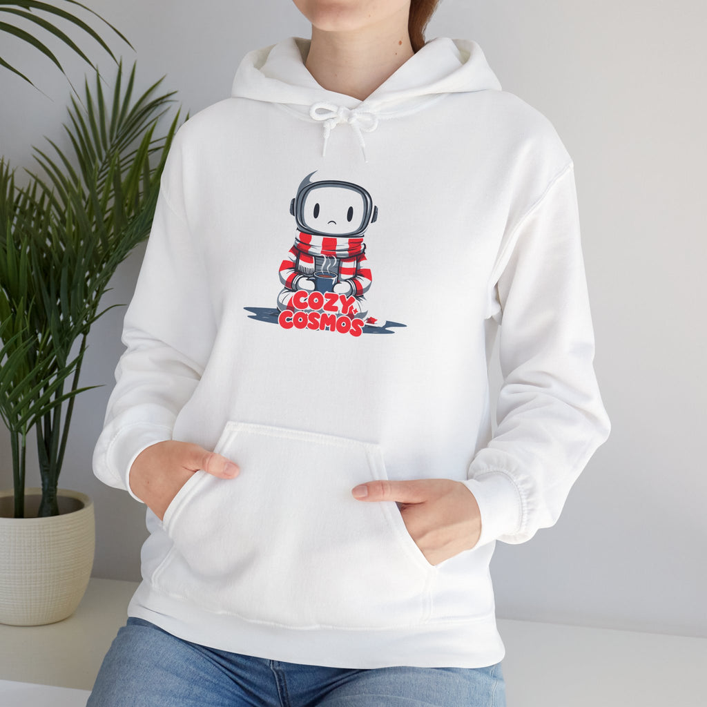 Cozy Cosmos Hoodie — Cute Astronaut Bear Graphic Pullover